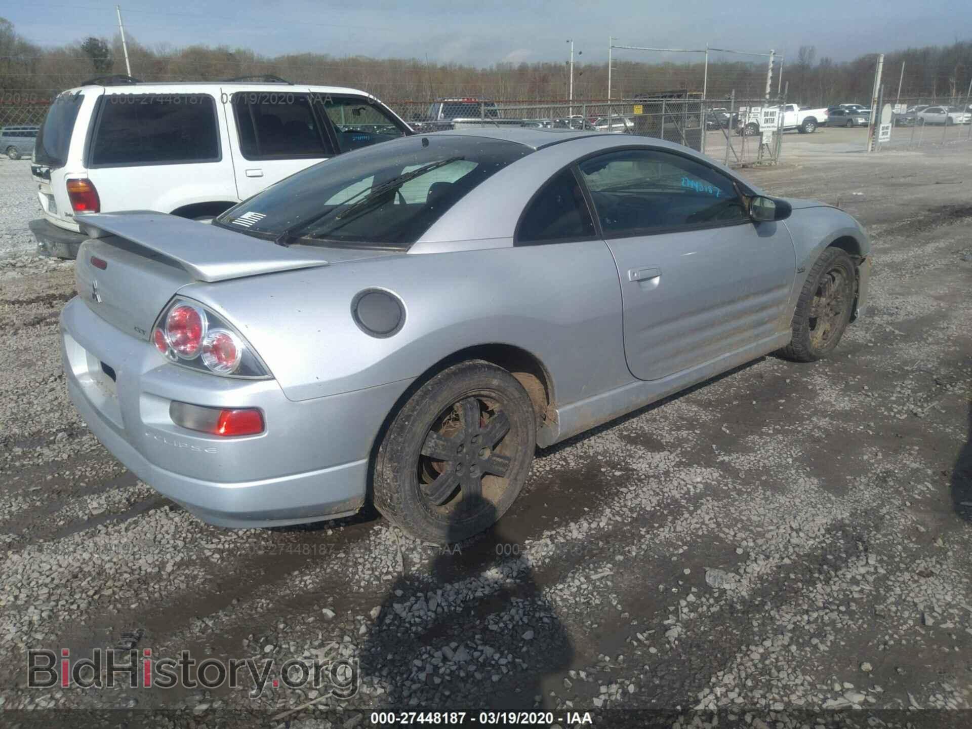 2000 MITSUBISHI ECLIPSE - VIN: 4A3AC54L4YE107142 - Фото 4