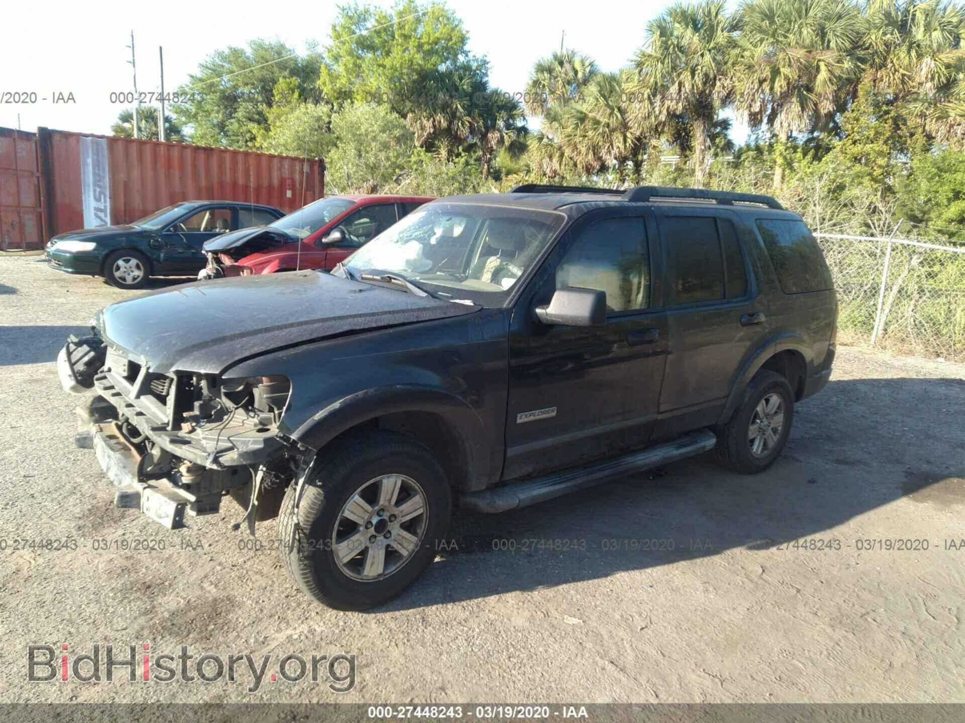 2007 FORD EXPLORER - VIN: 1FMEU63E37UB08373 - Фото 2
