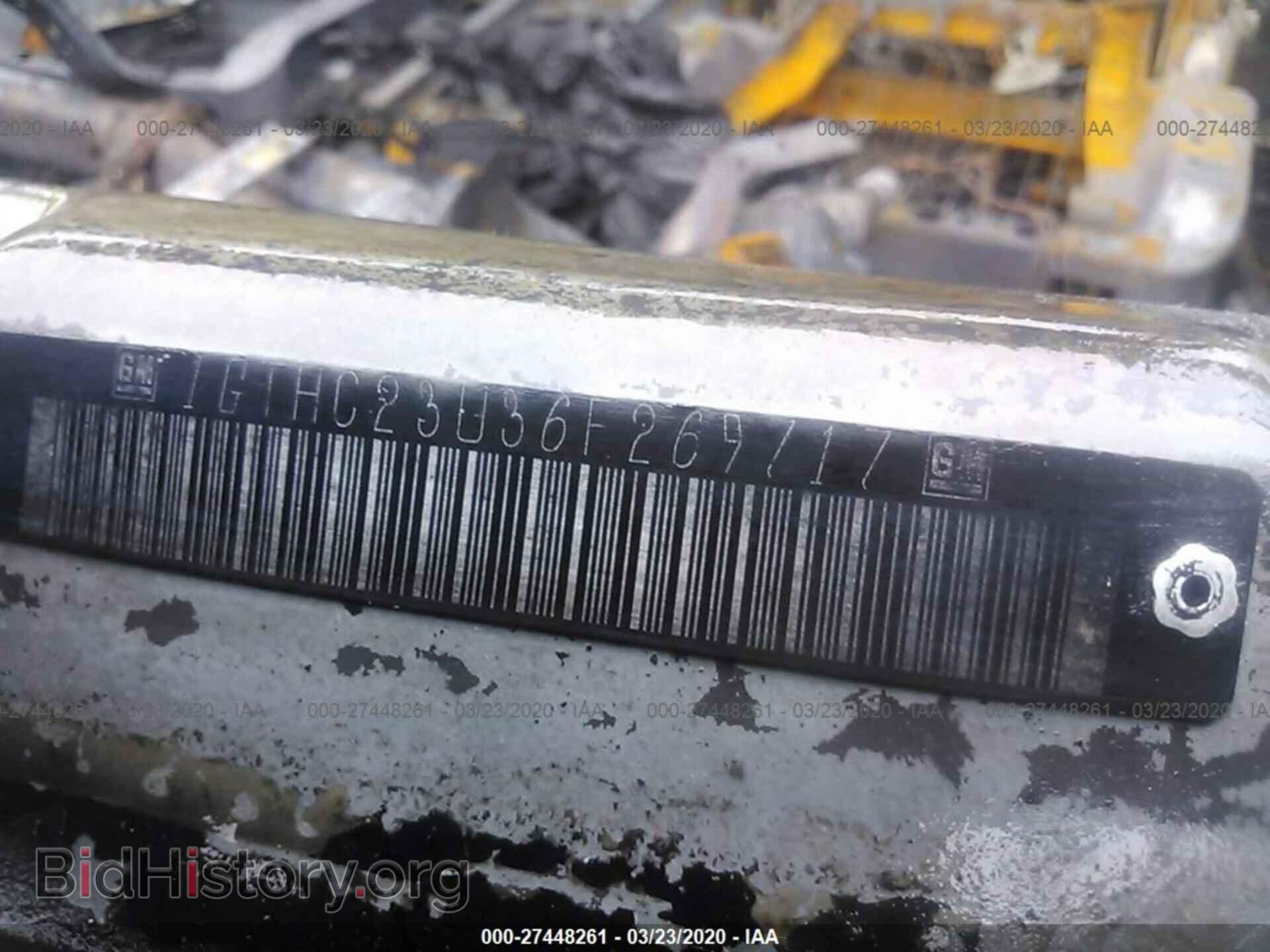 2006 GMC SIERRA - VIN: 1GTHC23U36F269717 - Фото 9