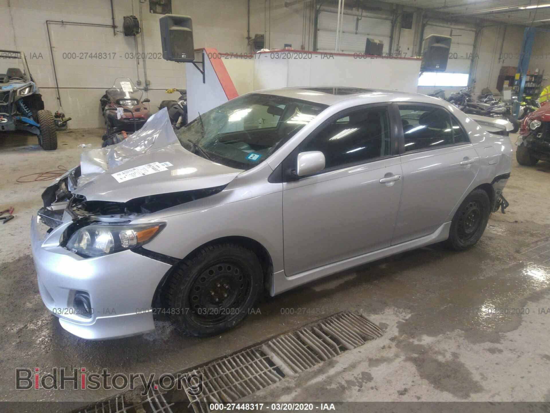 2012 TOYOTA COROLLA - VIN: 2T1BU4EE9CC882496 - Фото 2