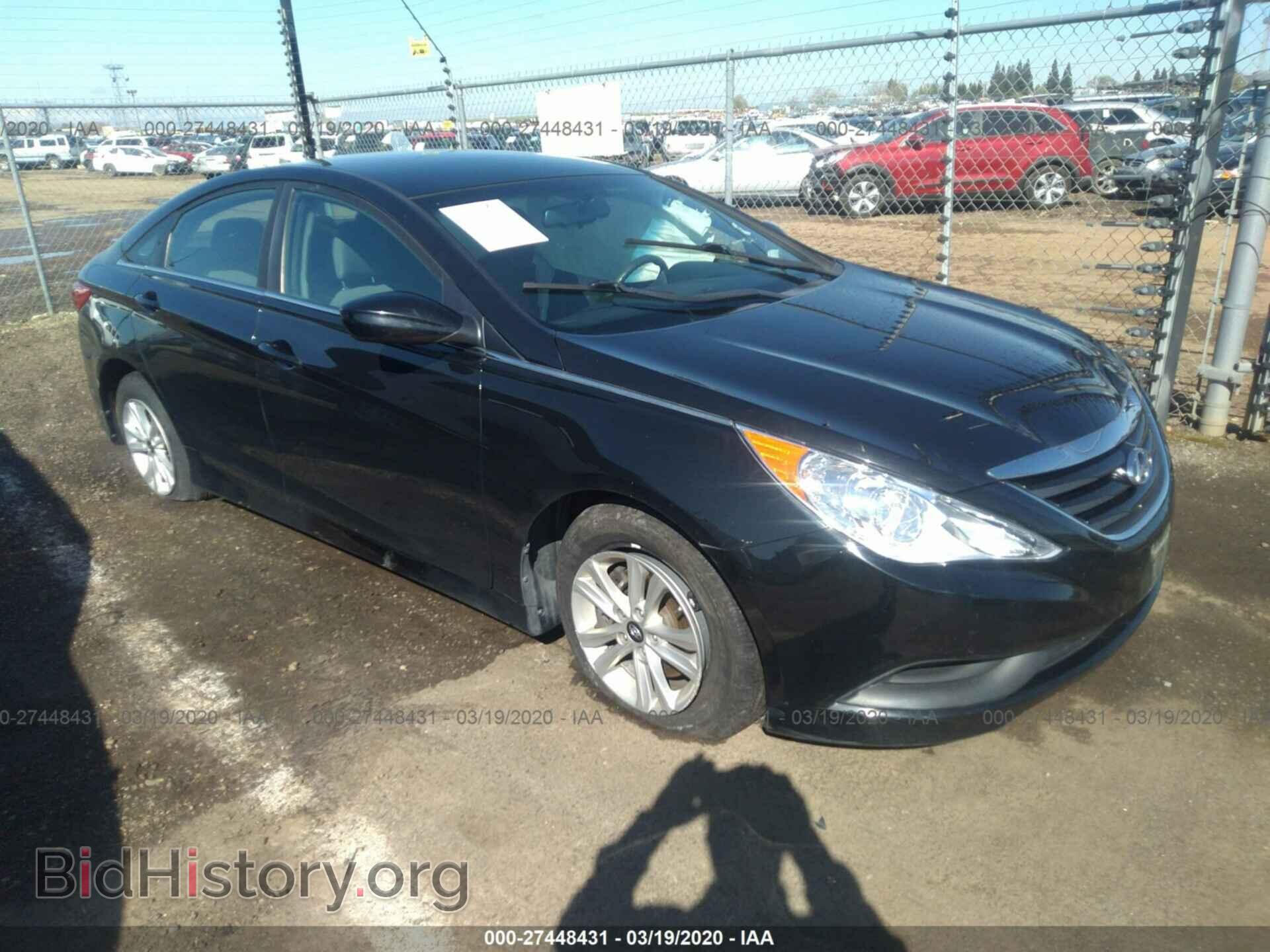 Фотография 5NPEB4AC7EH941357 - HYUNDAI SONATA 2014
