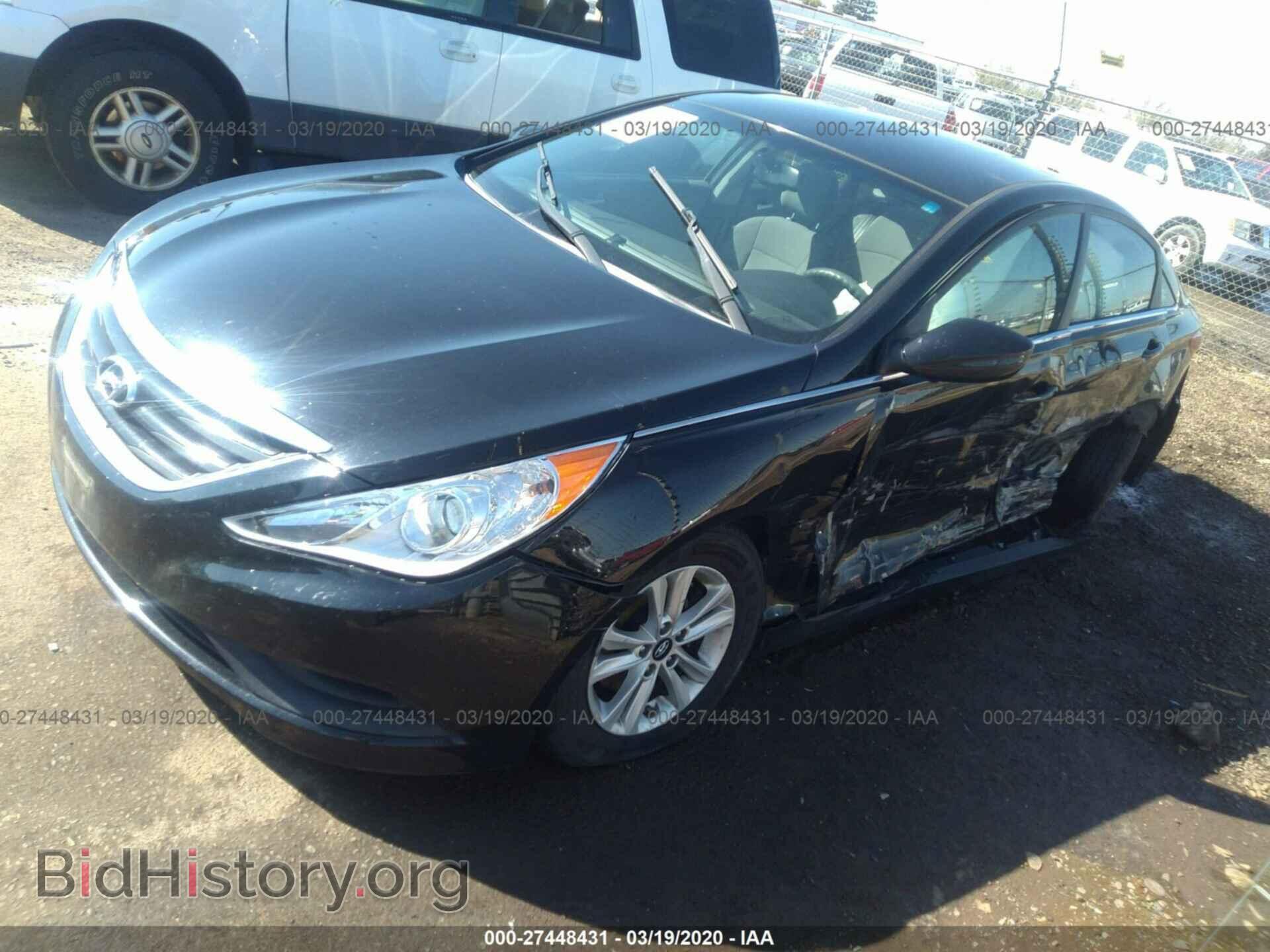 2014 HYUNDAI SONATA - VIN: 5NPEB4AC7EH941357 - Фото 2