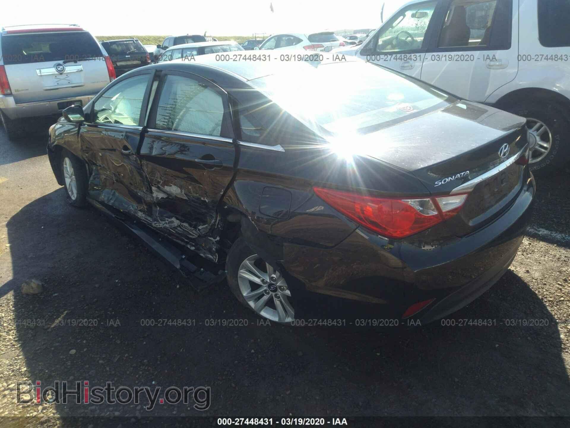 2014 HYUNDAI SONATA - VIN: 5NPEB4AC7EH941357 - Фото 3
