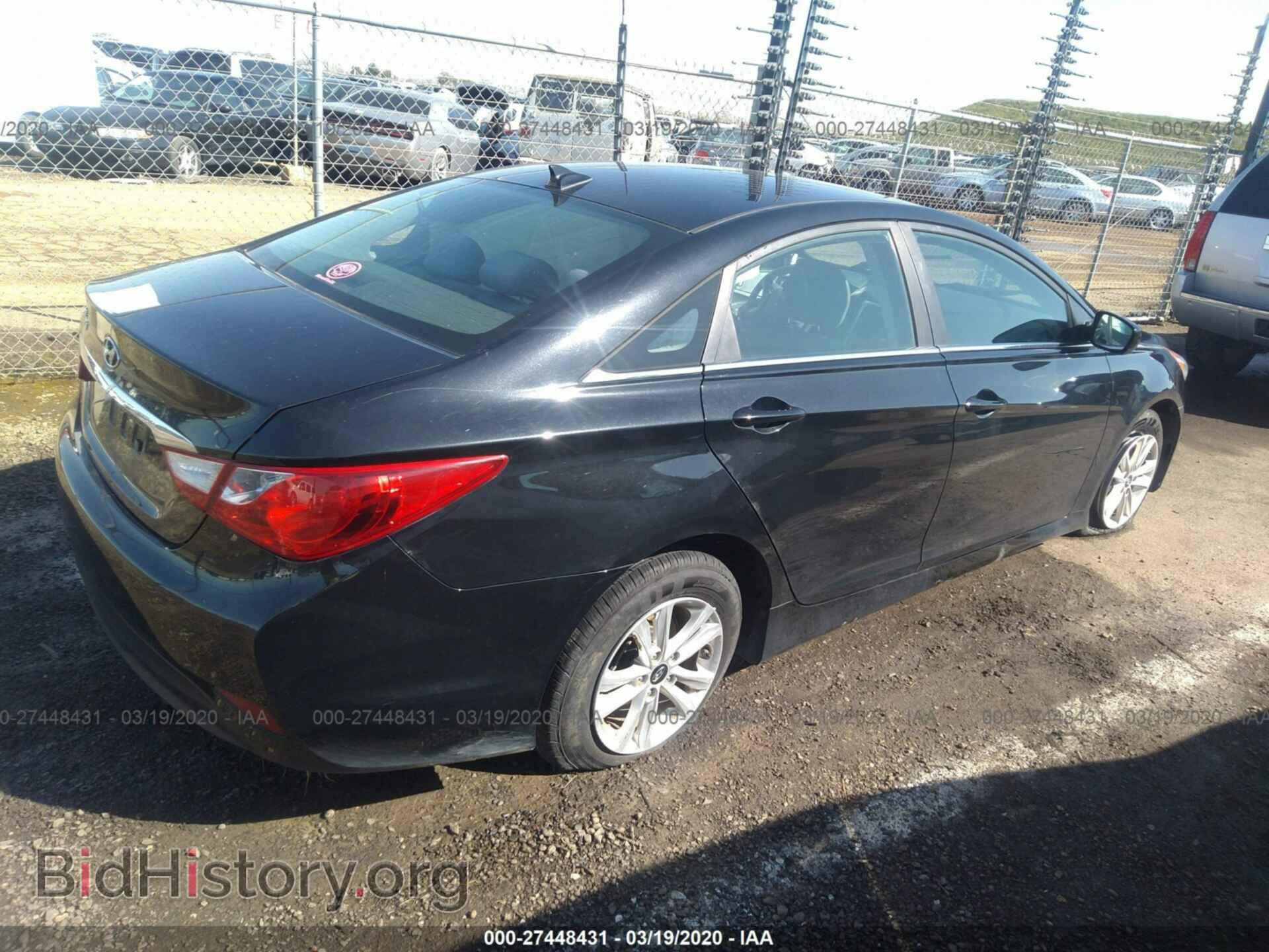 2014 HYUNDAI SONATA - VIN: 5NPEB4AC7EH941357 - Фото 4