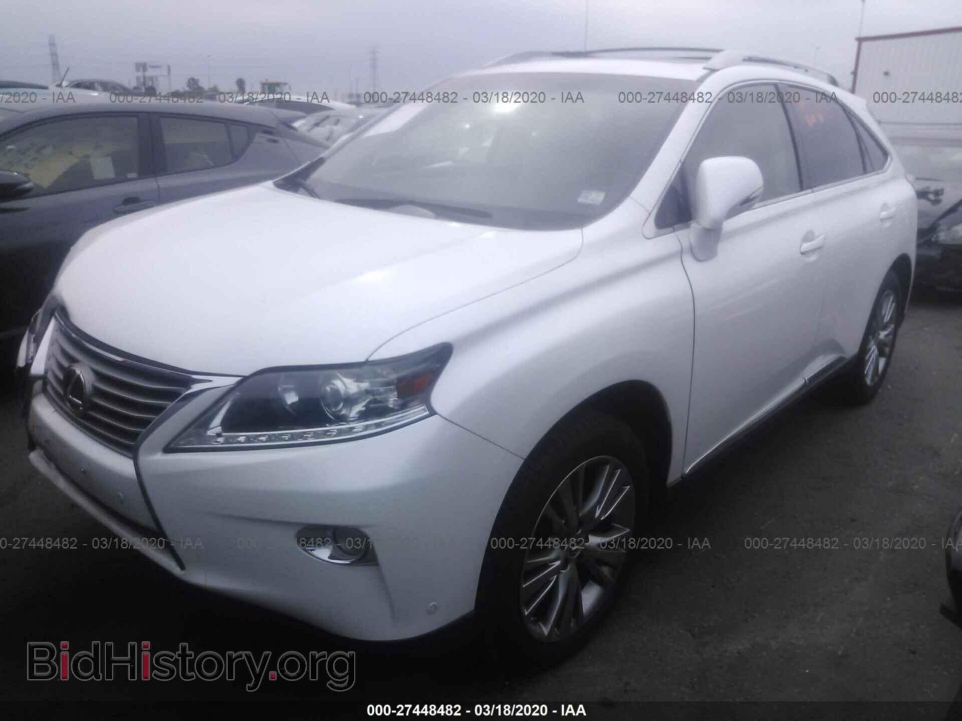 2013 LEXUS RX - VIN: 2T2ZK1BA2DC123268 - Фото 2