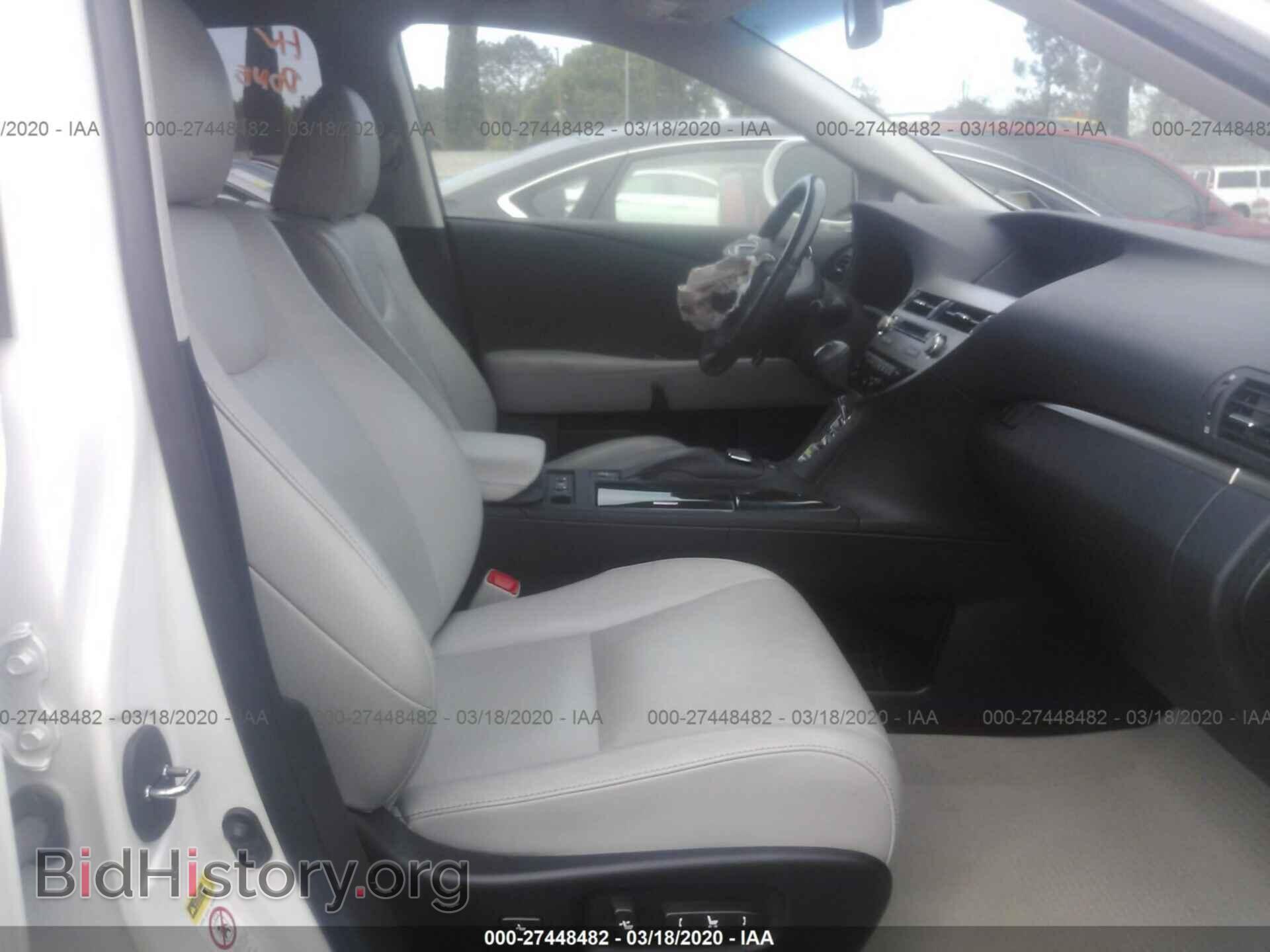 2013 LEXUS RX - VIN: 2T2ZK1BA2DC123268 - Фото 5