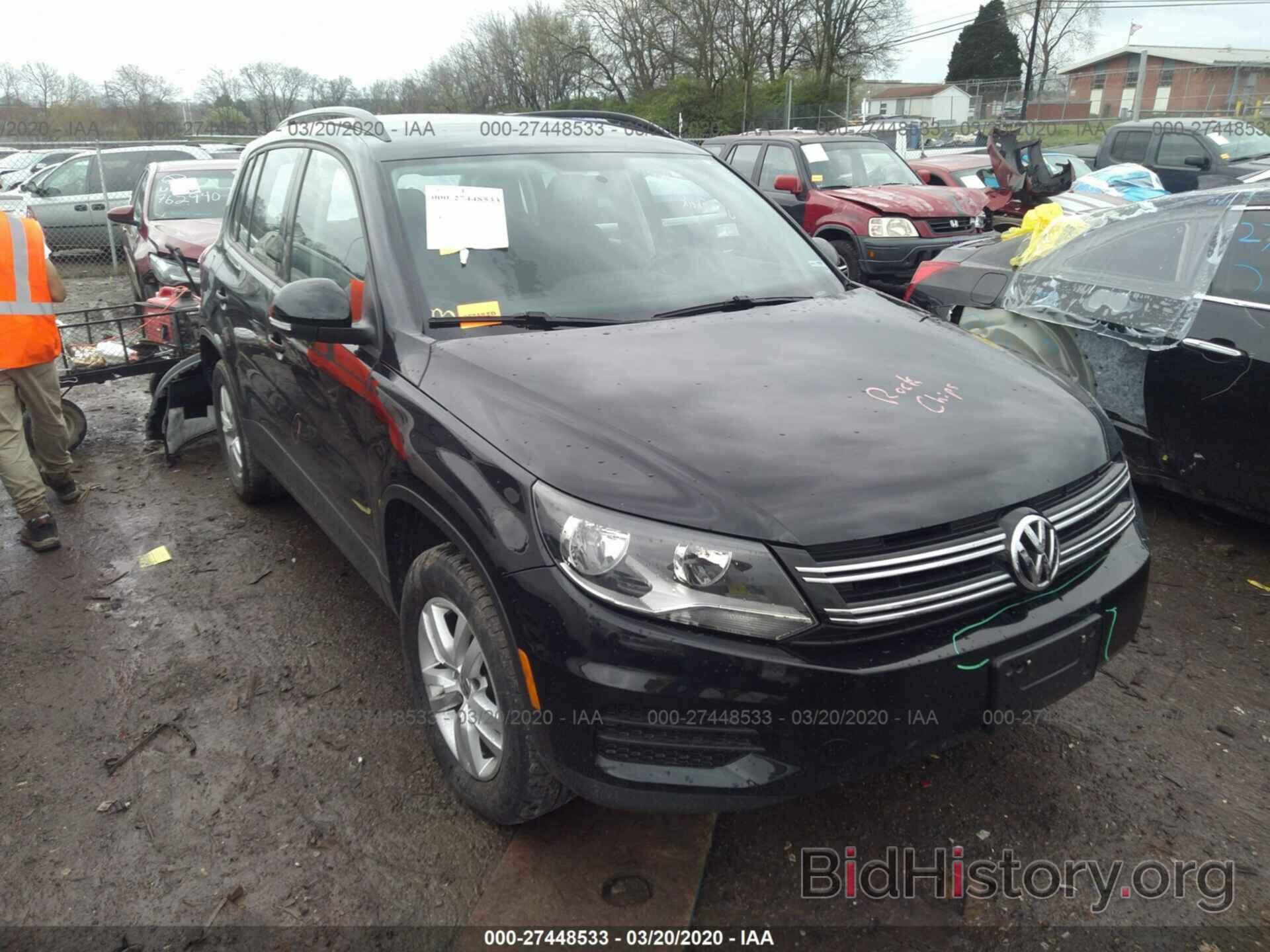 Photo WVGAV7AX7FW603149 - VOLKSWAGEN TIGUAN 2015