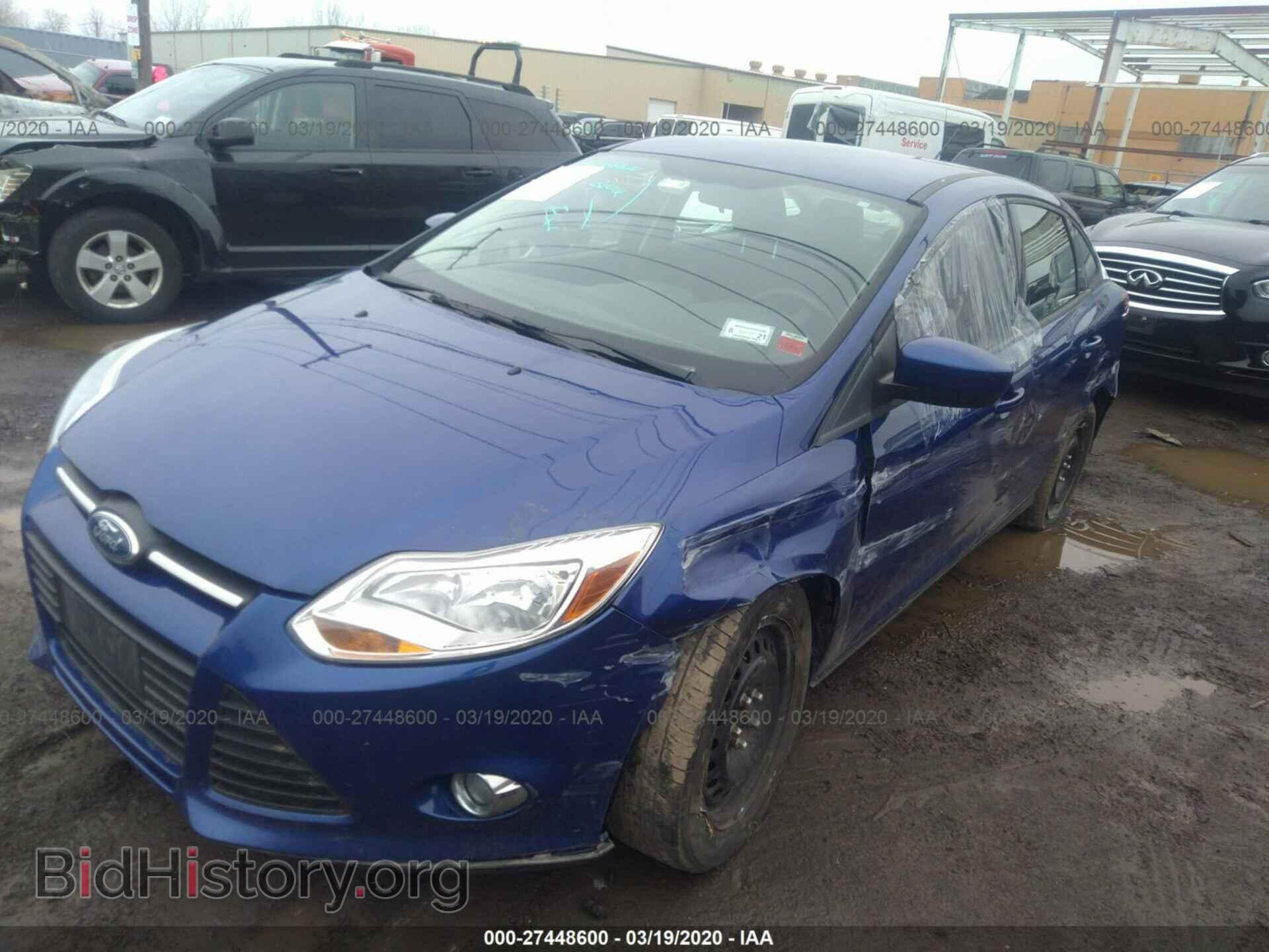 2012 FORD FOCUS - VIN: 1FAHP3F25CL256622 - Фото 2