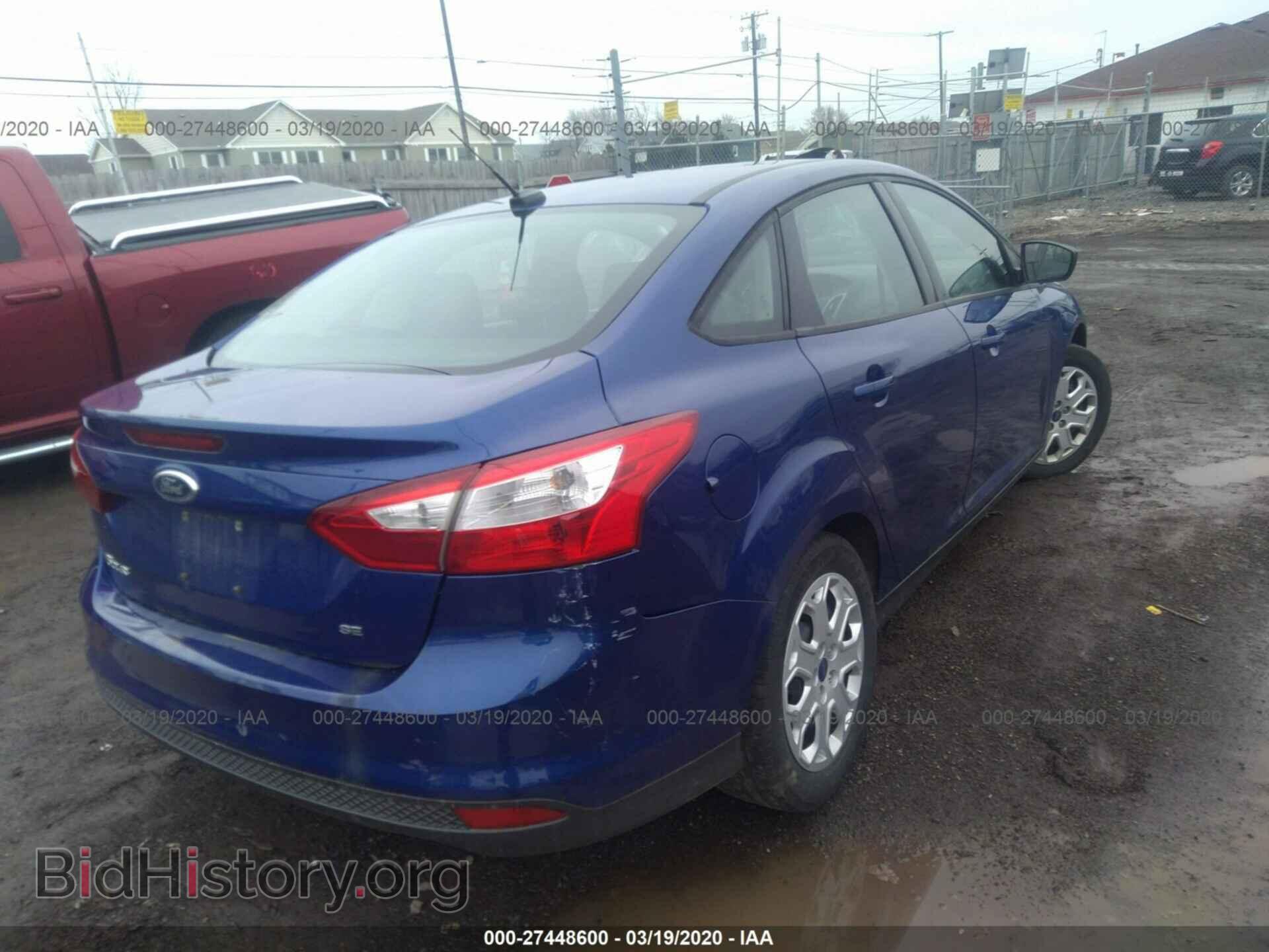 2012 FORD FOCUS - VIN: 1FAHP3F25CL256622 - Фото 4