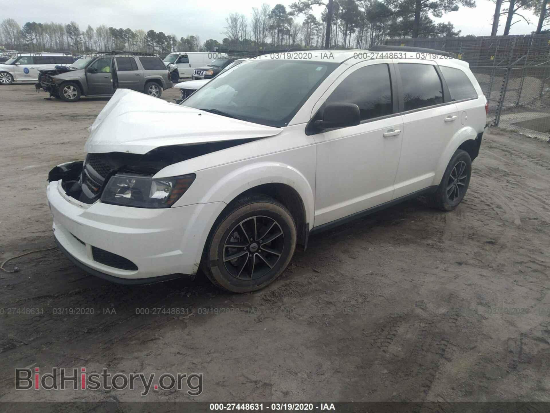 2018 DODGE JOURNEY - VIN: 3C4PDCAB6JT243465 - Фото 2