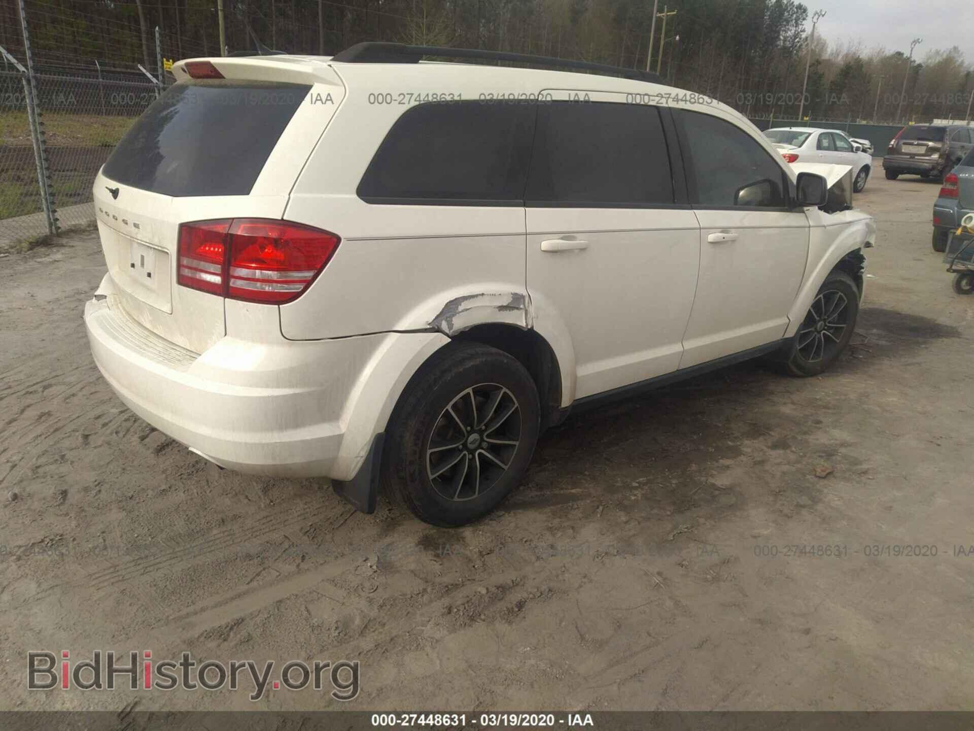2018 DODGE JOURNEY - VIN: 3C4PDCAB6JT243465 - Фото 4