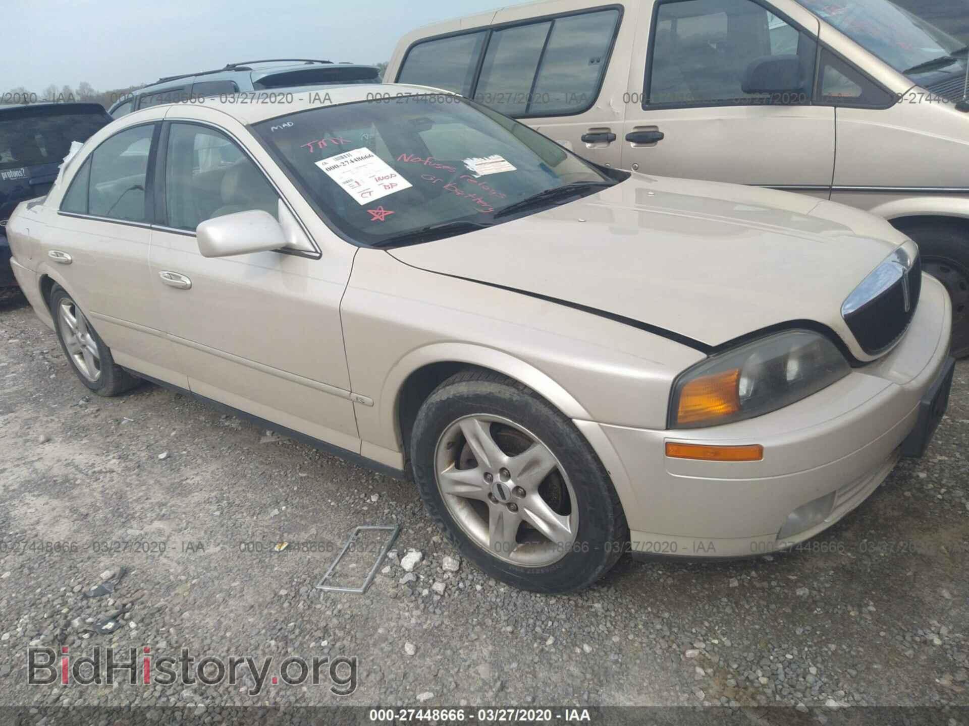Фотография 1LNHM87A5YY925712 - LINCOLN LS 2000