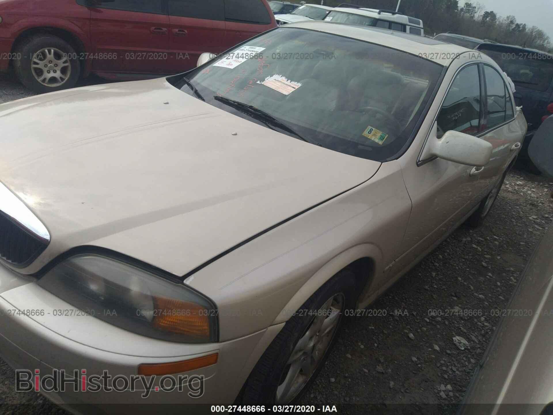 2000 LINCOLN LS - VIN: 1LNHM87A5YY925712 - Photo 2