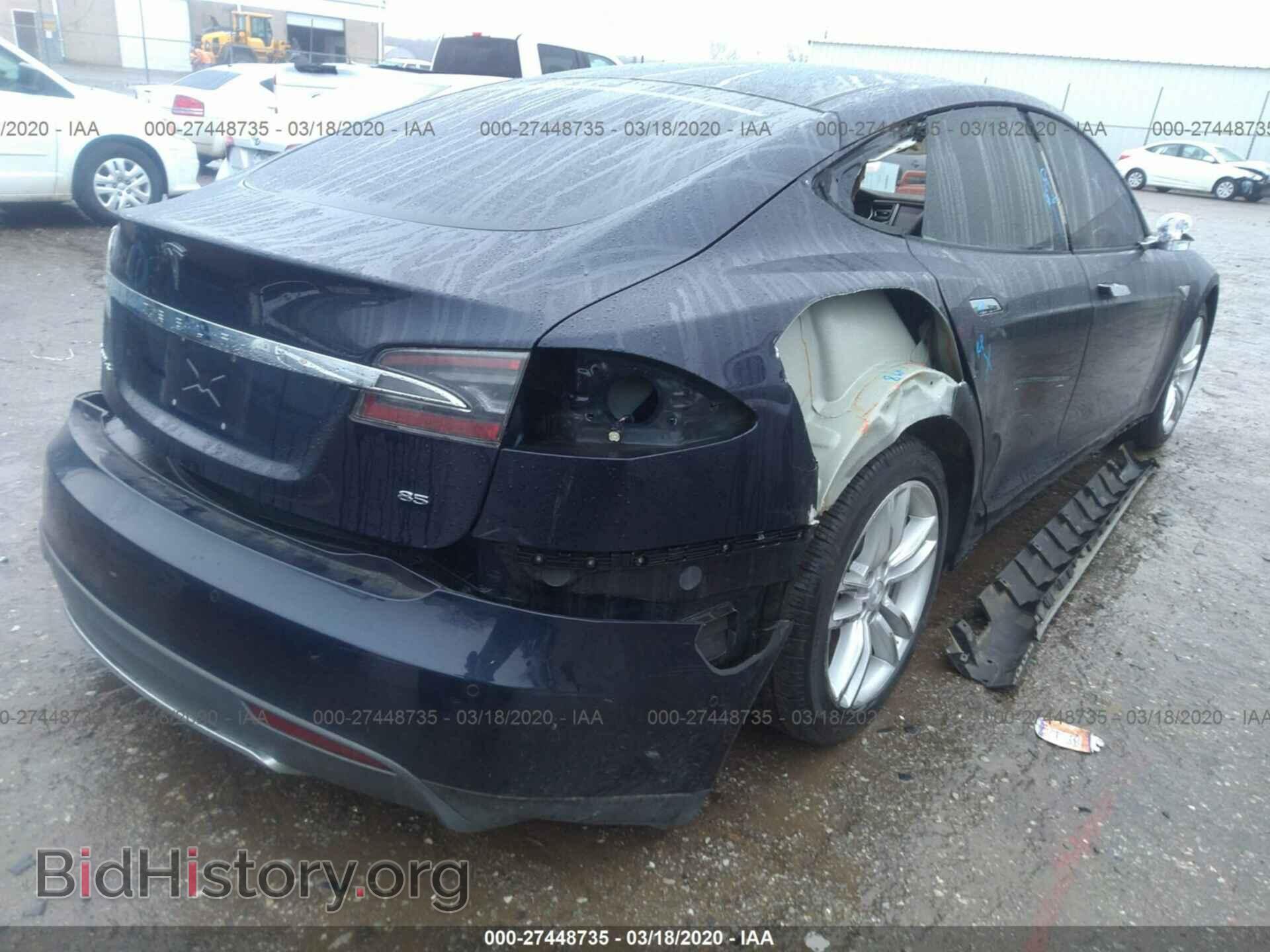 2015 TESLA MODEL S - VIN: 5YJSA1H13FF080526 - Photo 4