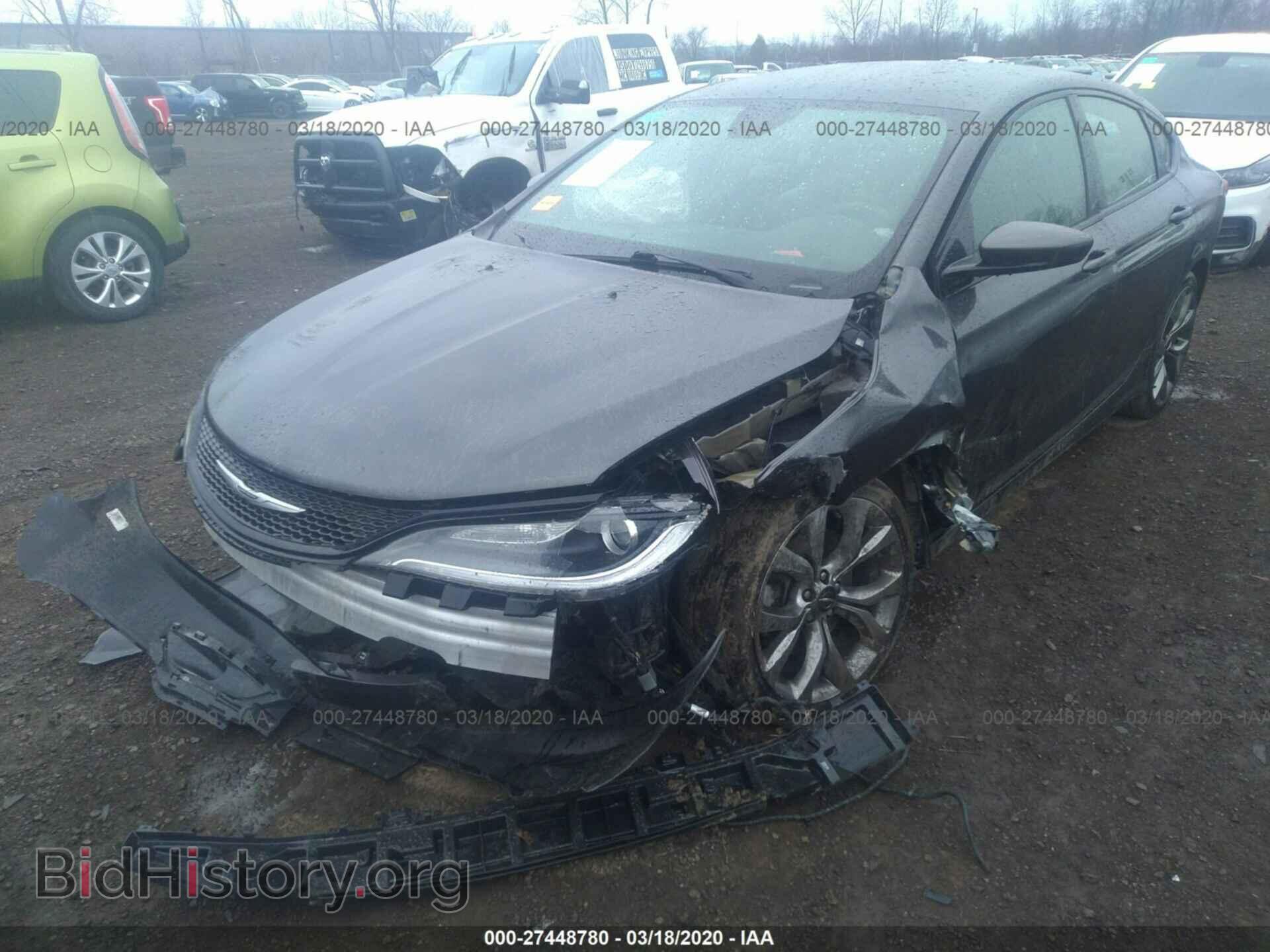 2016 CHRYSLER 200 - VIN: 1C3CCCBB7GN178560 - Фото 2