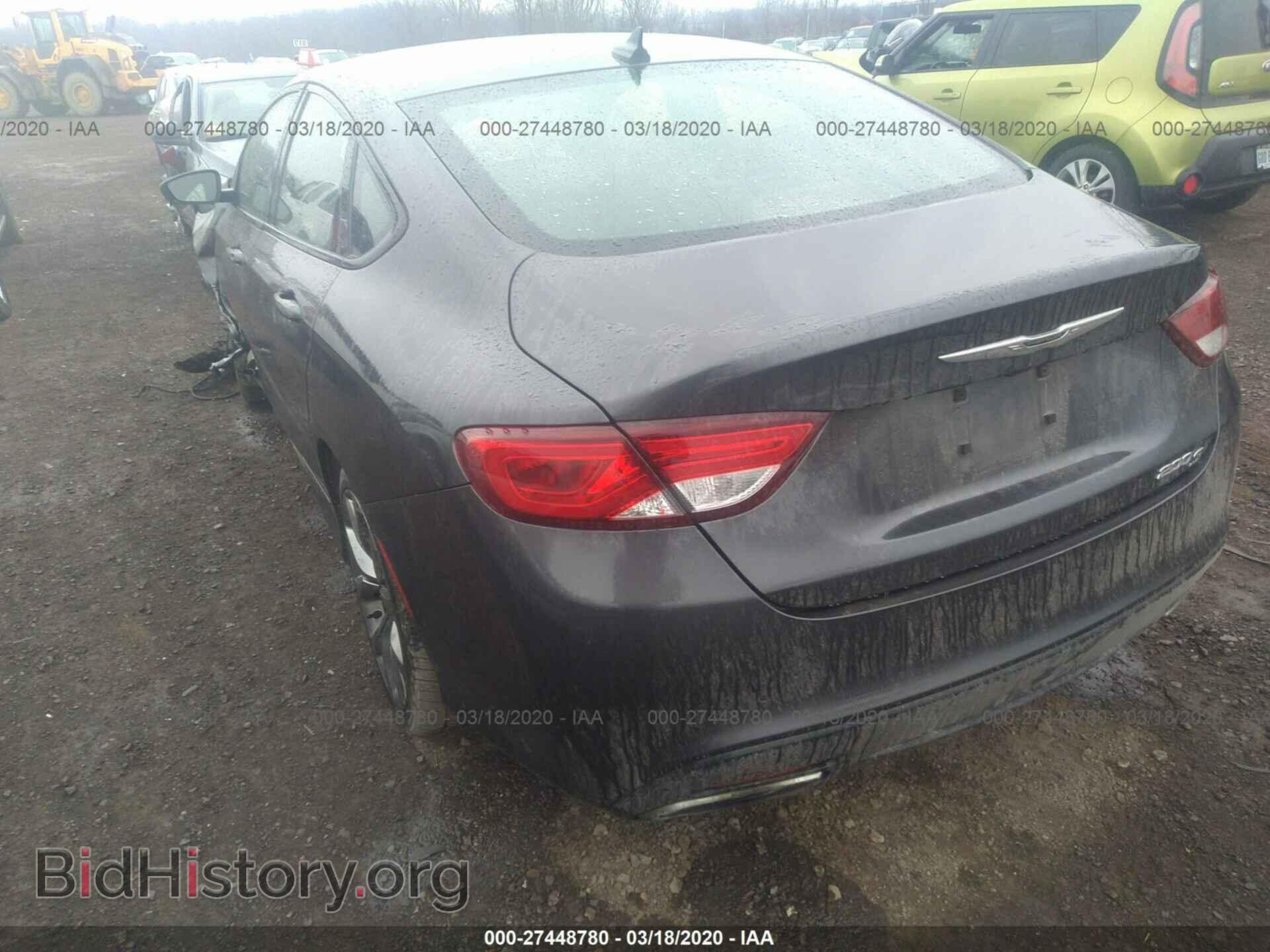 2016 CHRYSLER 200 - VIN: 1C3CCCBB7GN178560 - Фото 3