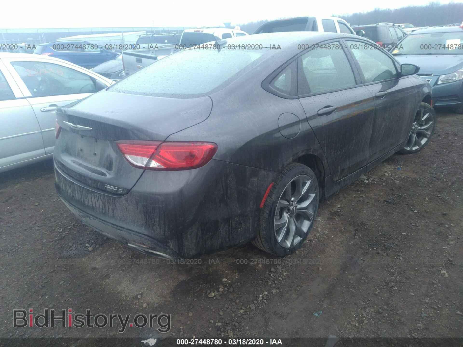 2016 CHRYSLER 200 - VIN: 1C3CCCBB7GN178560 - Фото 4