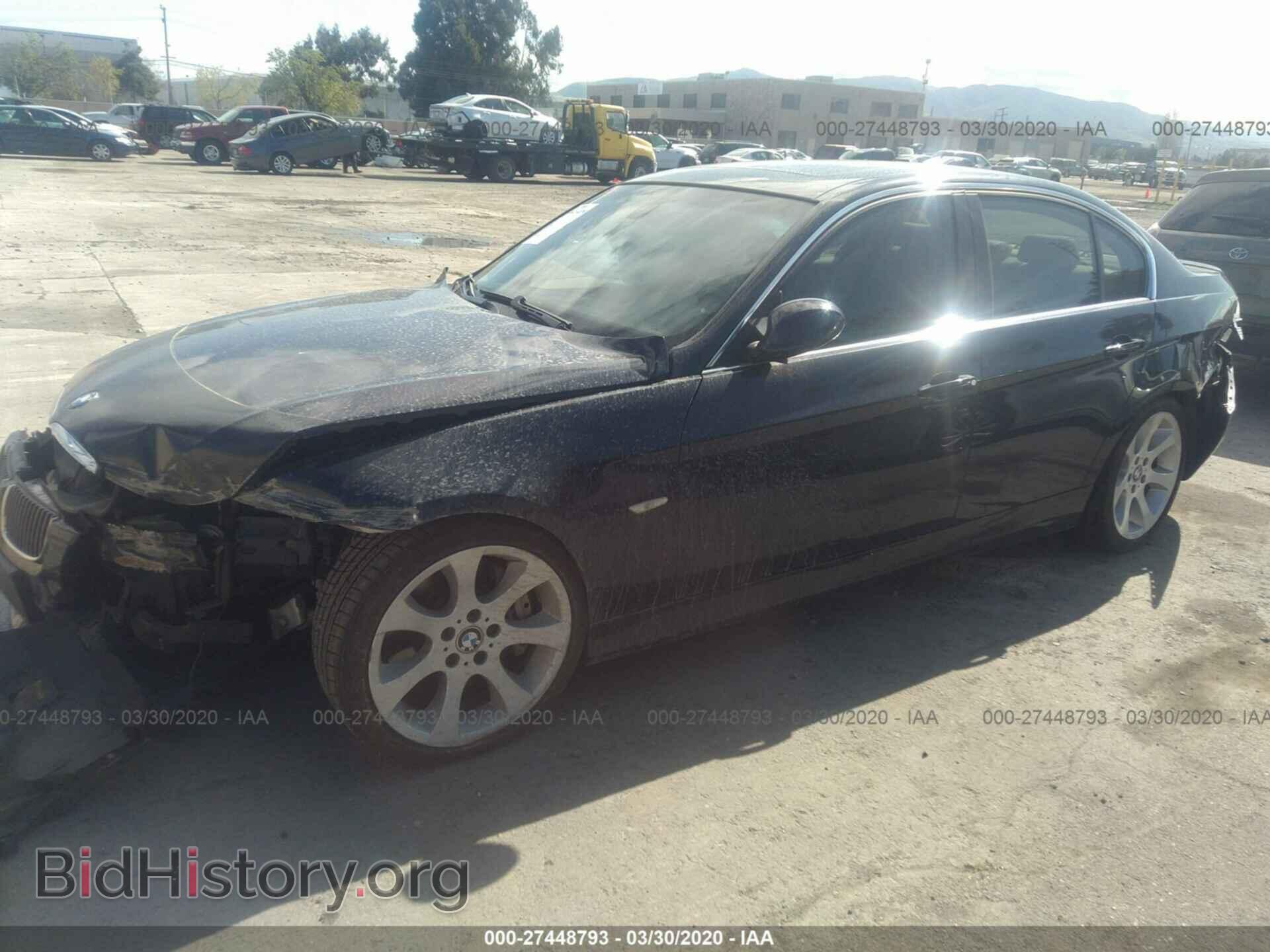 2008 BMW 335 - VIN: WBAVB73548KY64384 - Фото 2