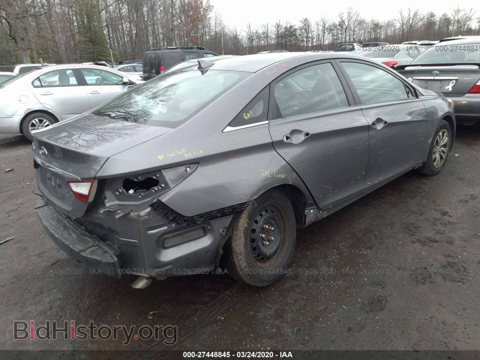 2012 HYUNDAI SONATA - VIN: 5NPEB4AC8CH495135 - Photo 4