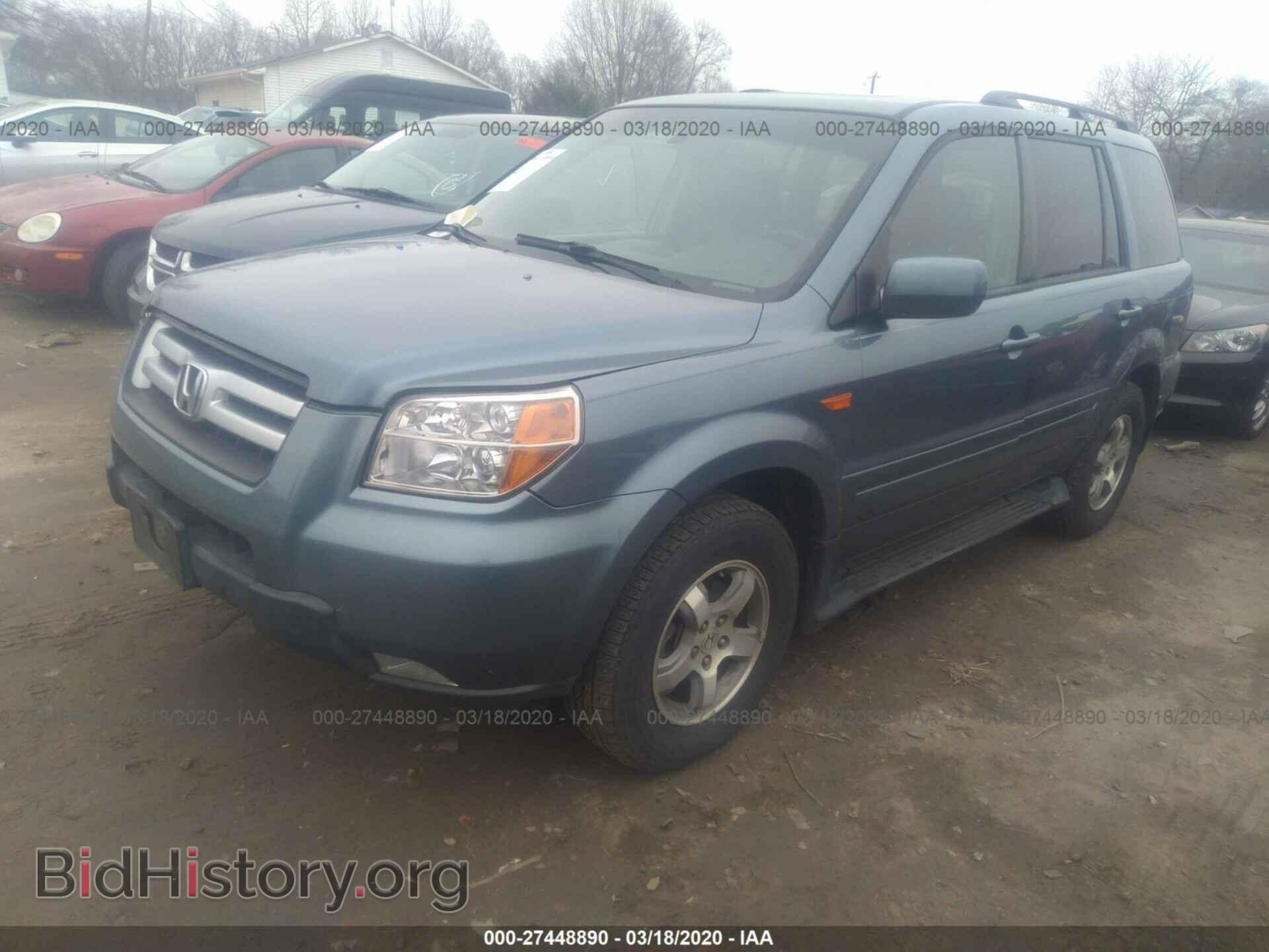 2007 HONDA PILOT - VIN: 5FNYF28587B032896 - Photo 2