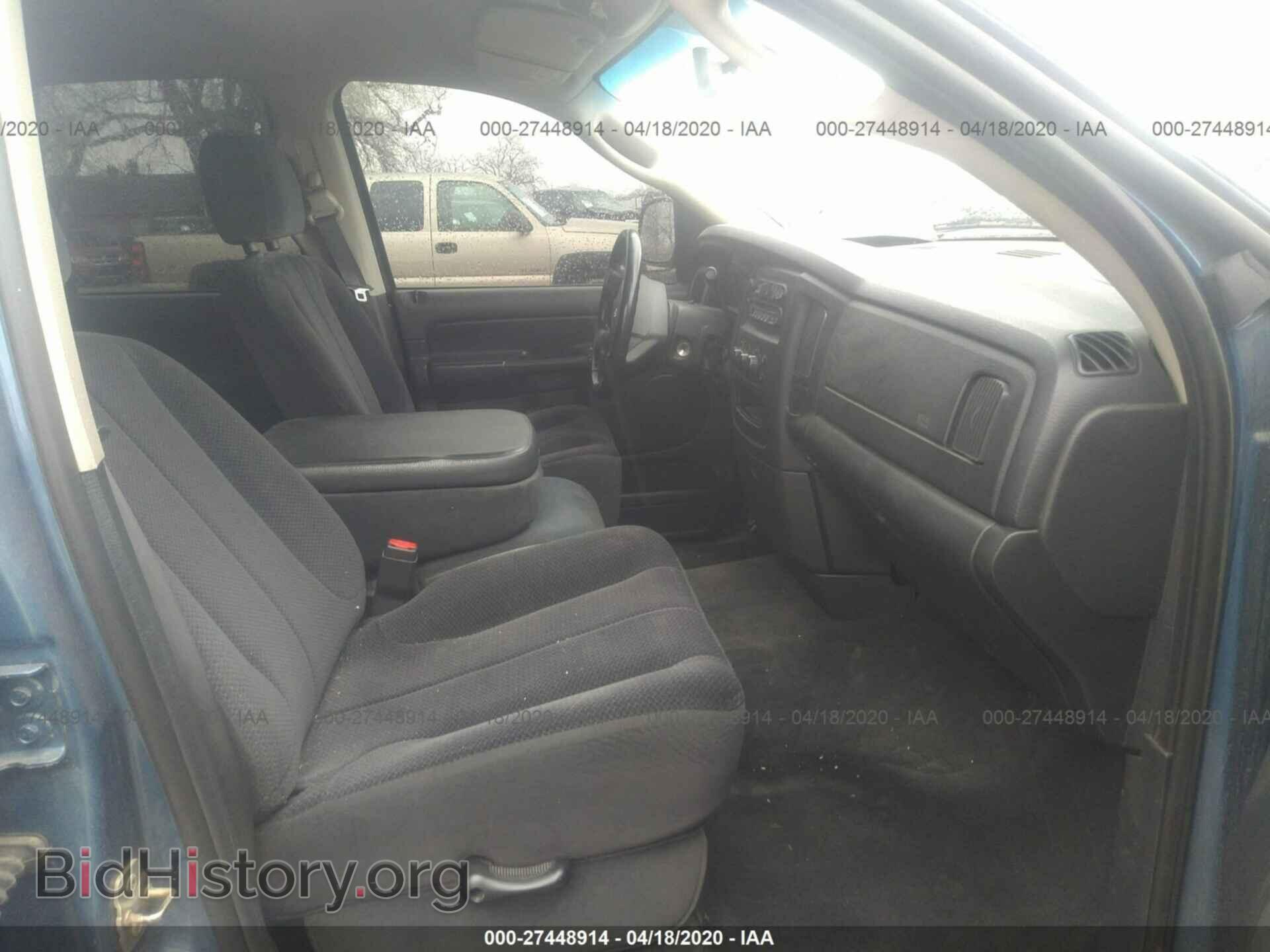 2004 DODGE RAM 1500 - VIN: 1D7HA18D14S597950 - Фото 5