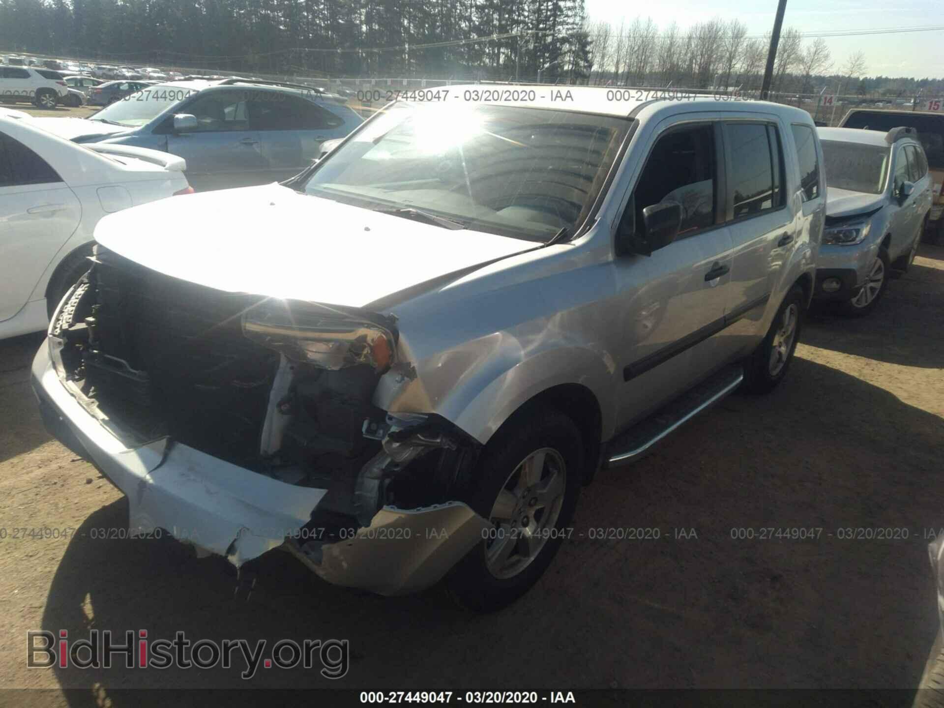 2009 HONDA PILOT - VIN: 5FNYF38299B020027 - Фото 2