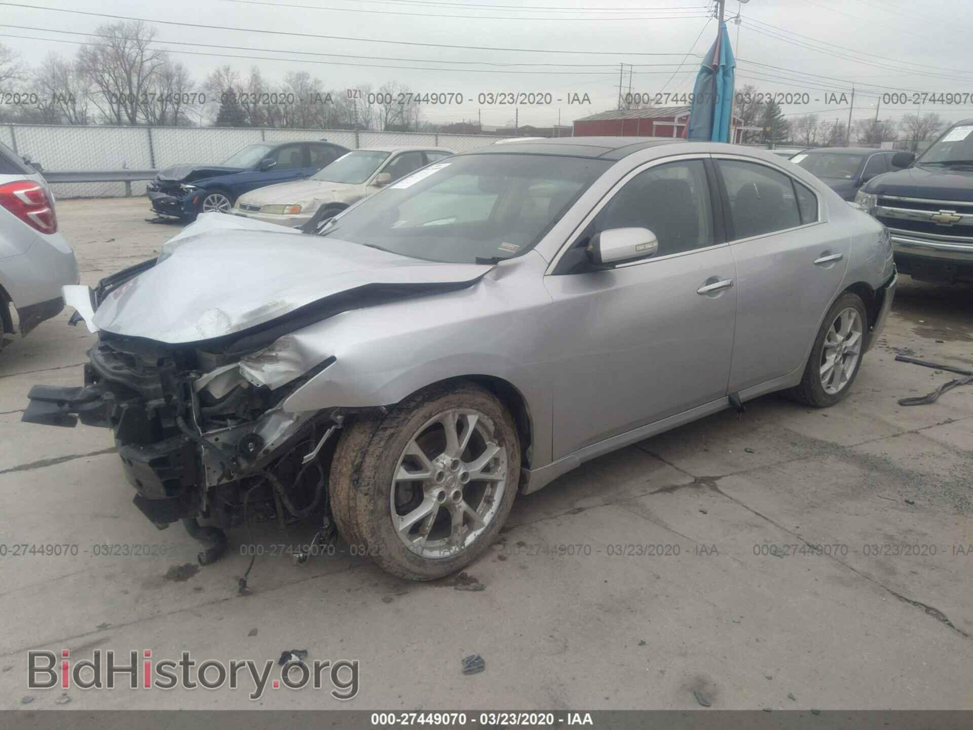 2012 NISSAN MAXIMA - VIN: 1N4AA5AP3CC802545 - Фото 2