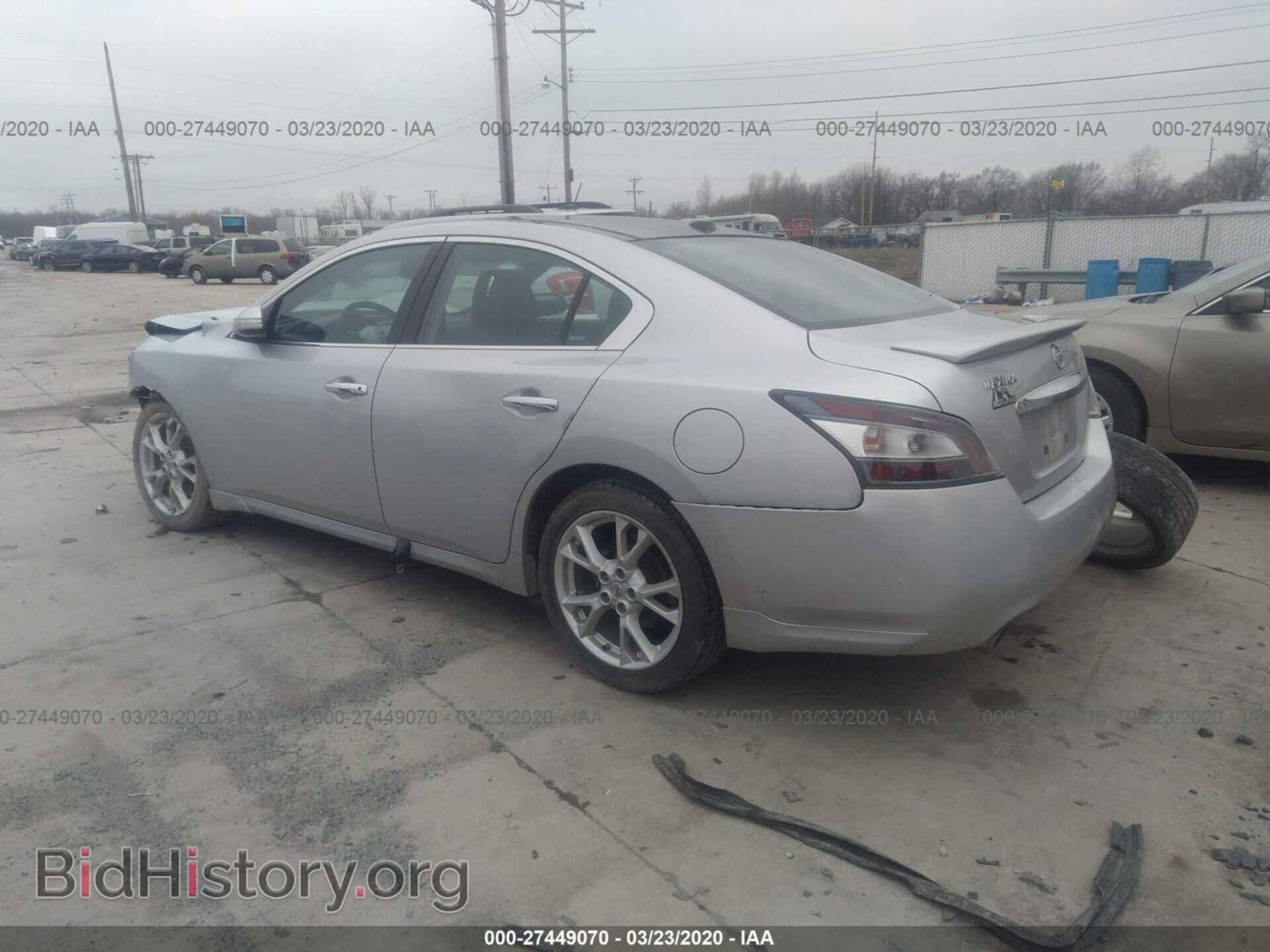 2012 NISSAN MAXIMA - VIN: 1N4AA5AP3CC802545 - Фото 3