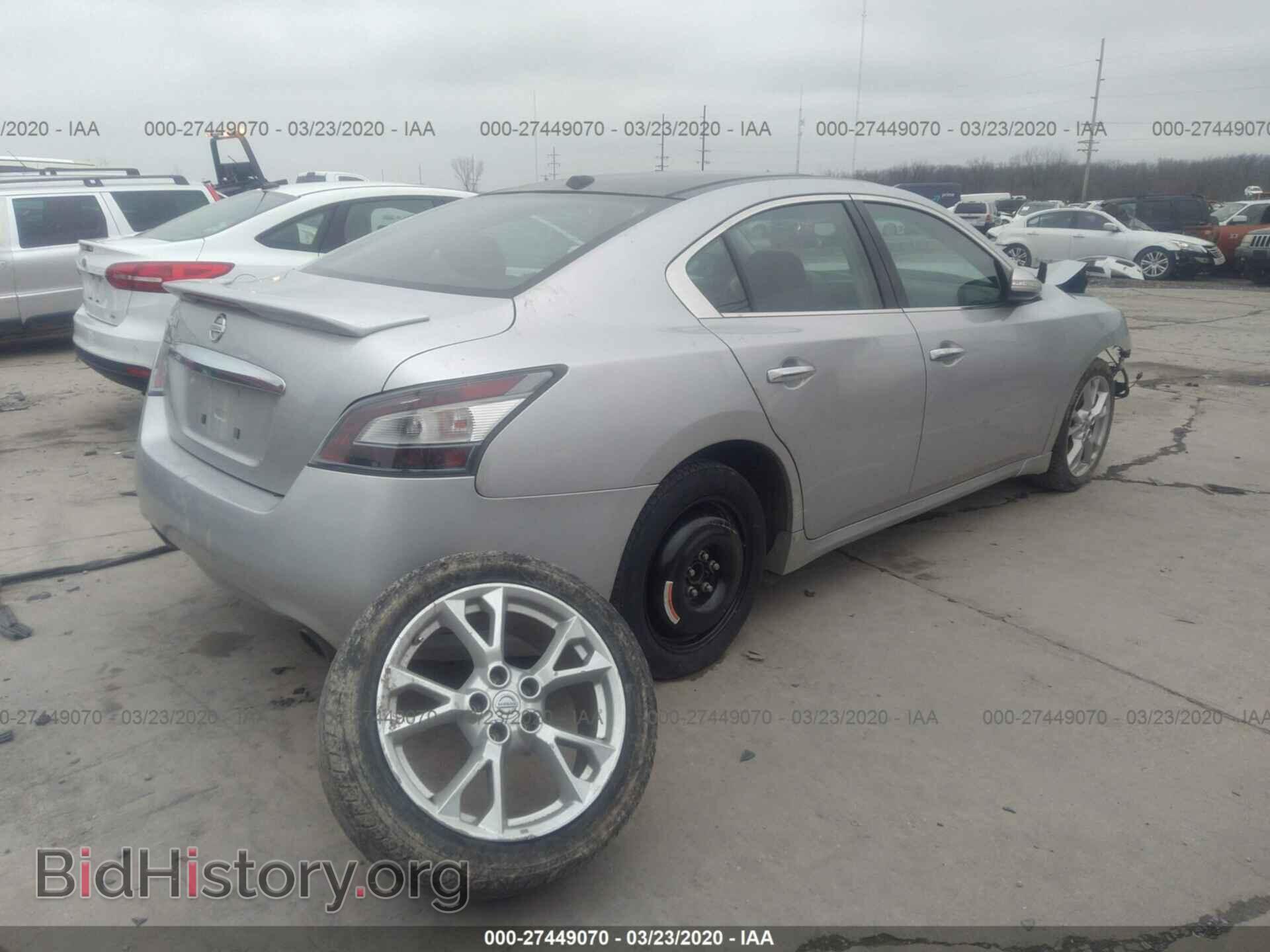 2012 NISSAN MAXIMA - VIN: 1N4AA5AP3CC802545 - Фото 4