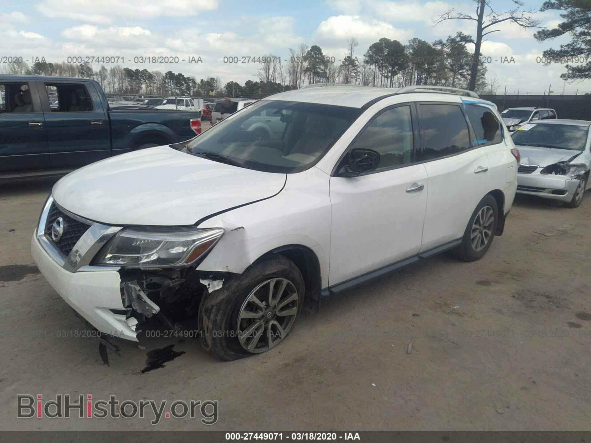 2013 NISSAN PATHFINDER - VIN: 5N1AR2MN7DC647975 - Фото 2