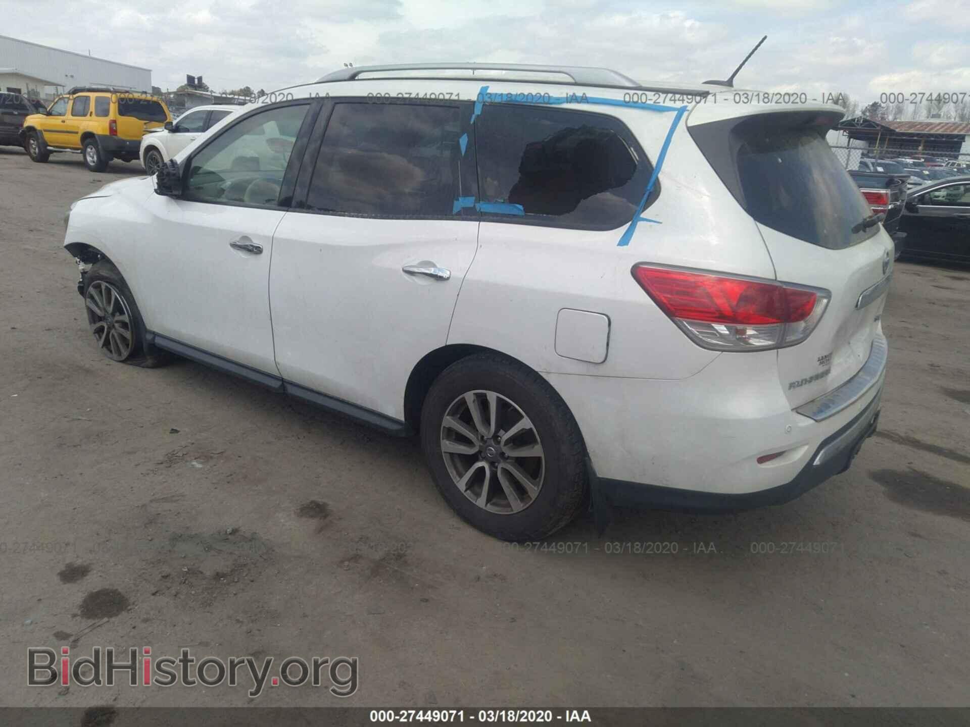2013 NISSAN PATHFINDER - VIN: 5N1AR2MN7DC647975 - Фото 3