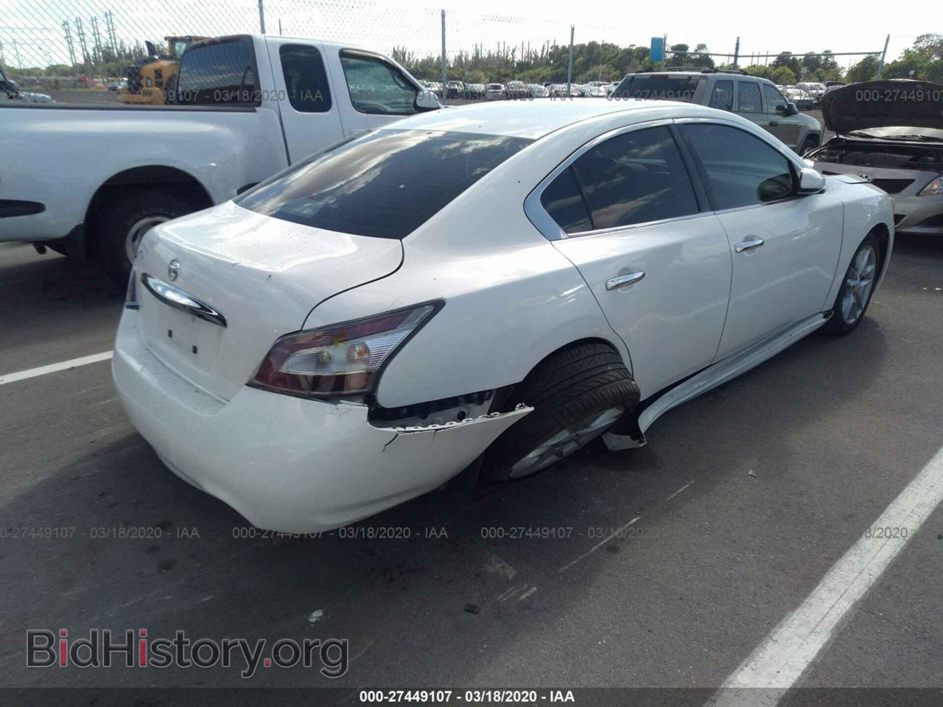 2012 NISSAN MAXIMA - VIN: 1N4AA5AP7CC836049 - Photo 4