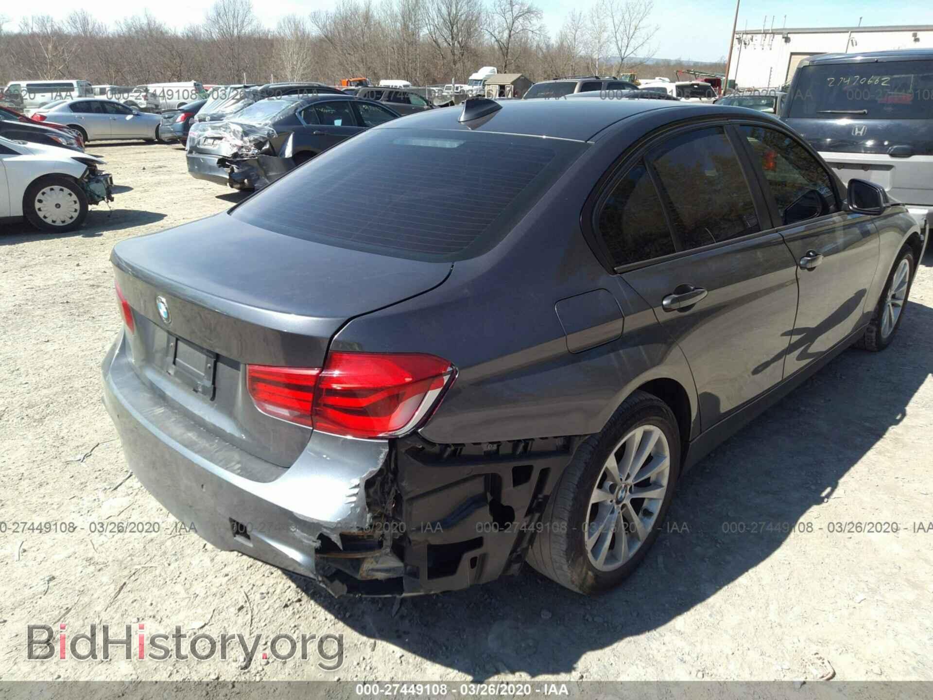 2016 BMW 320 - VIN: WBA8E5G5XGNT40205 - Photo 4