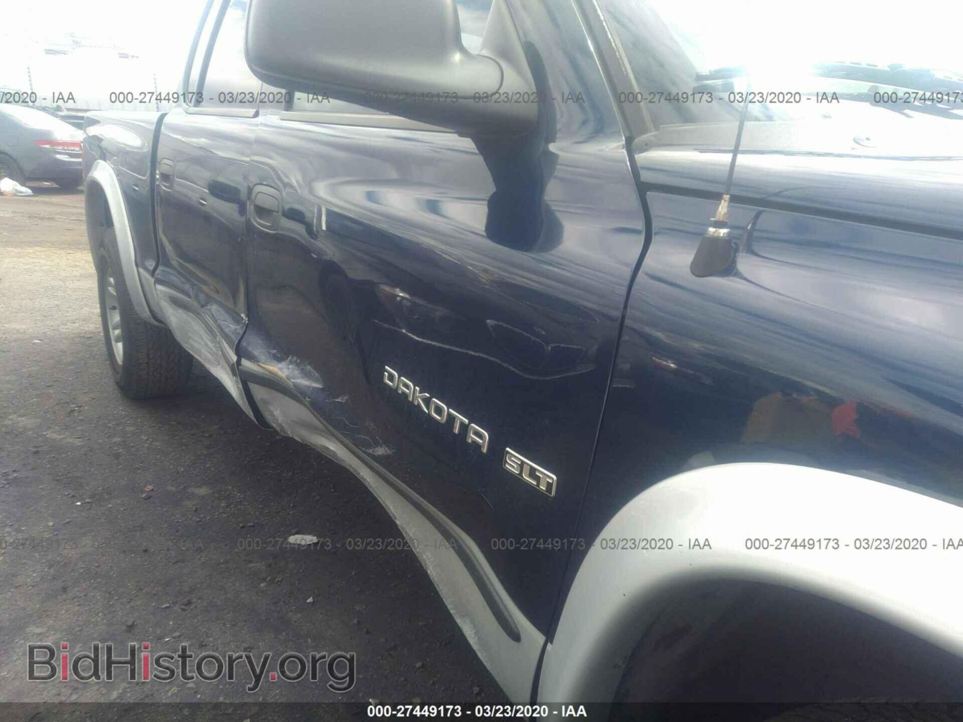 2002 DODGE DAKOTA - VIN: 1B7HL48N62S553437 - Фото 6