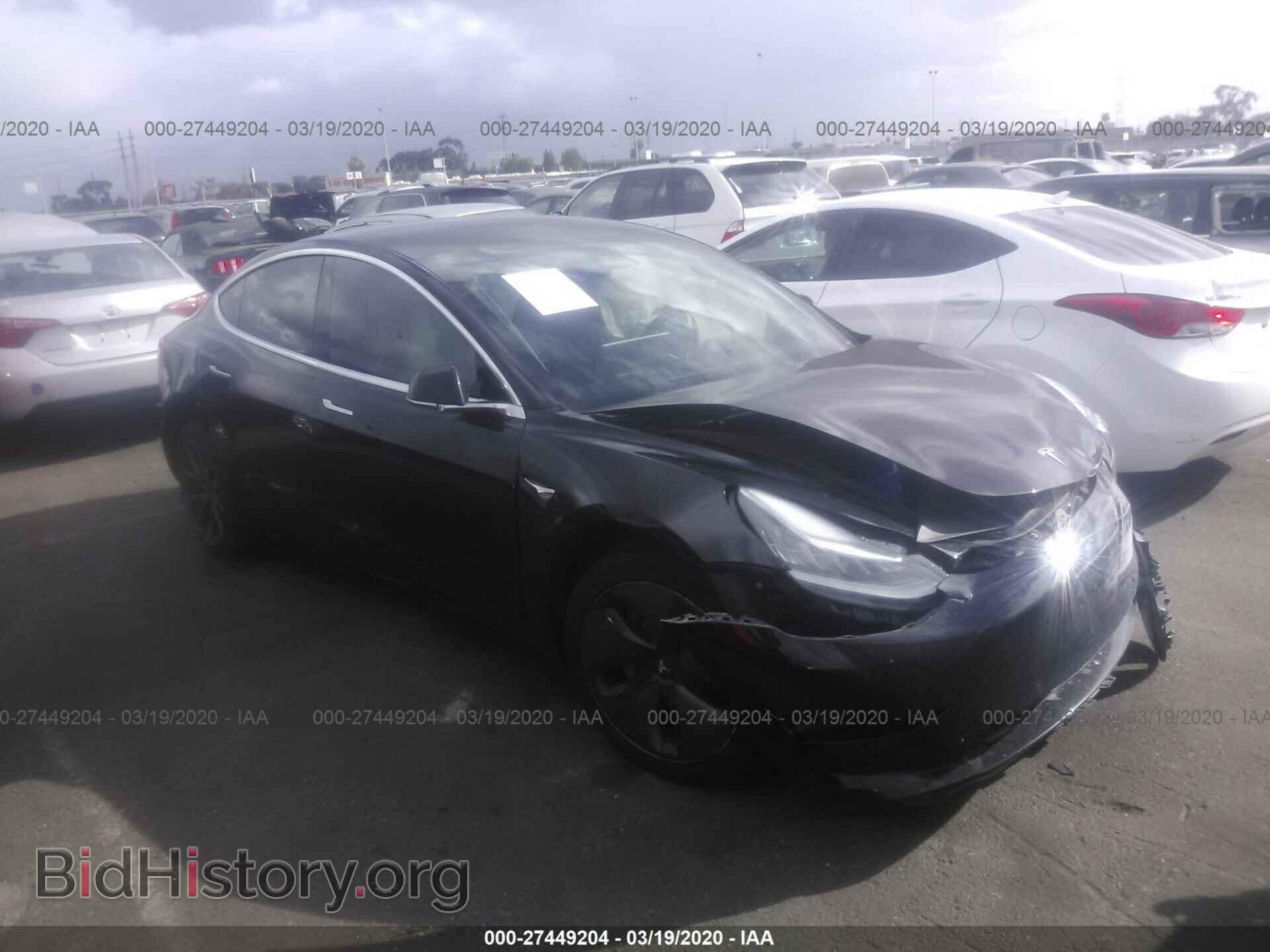 Photo 5YJ3E1EA8JF172639 - TESLA MODEL 3 2018
