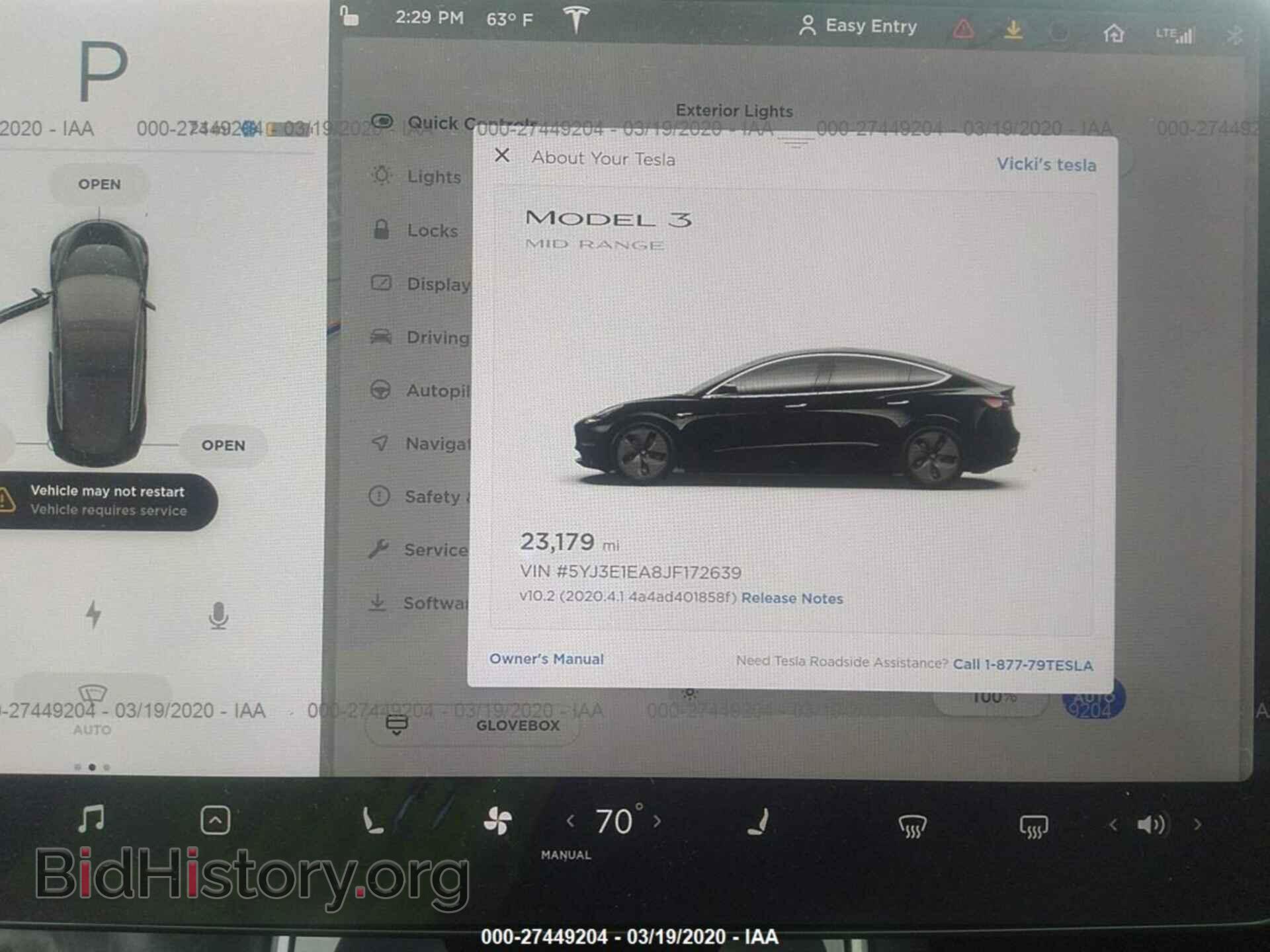 2018 TESLA MODEL 3 - VIN: 5YJ3E1EA8JF172639 - Photo 7