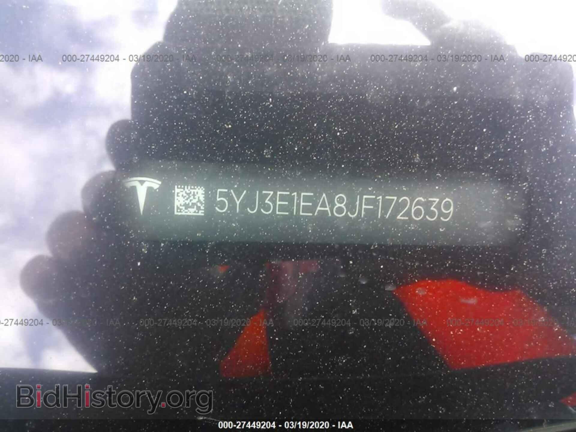 2018 TESLA MODEL 3 - VIN: 5YJ3E1EA8JF172639 - Photo 9