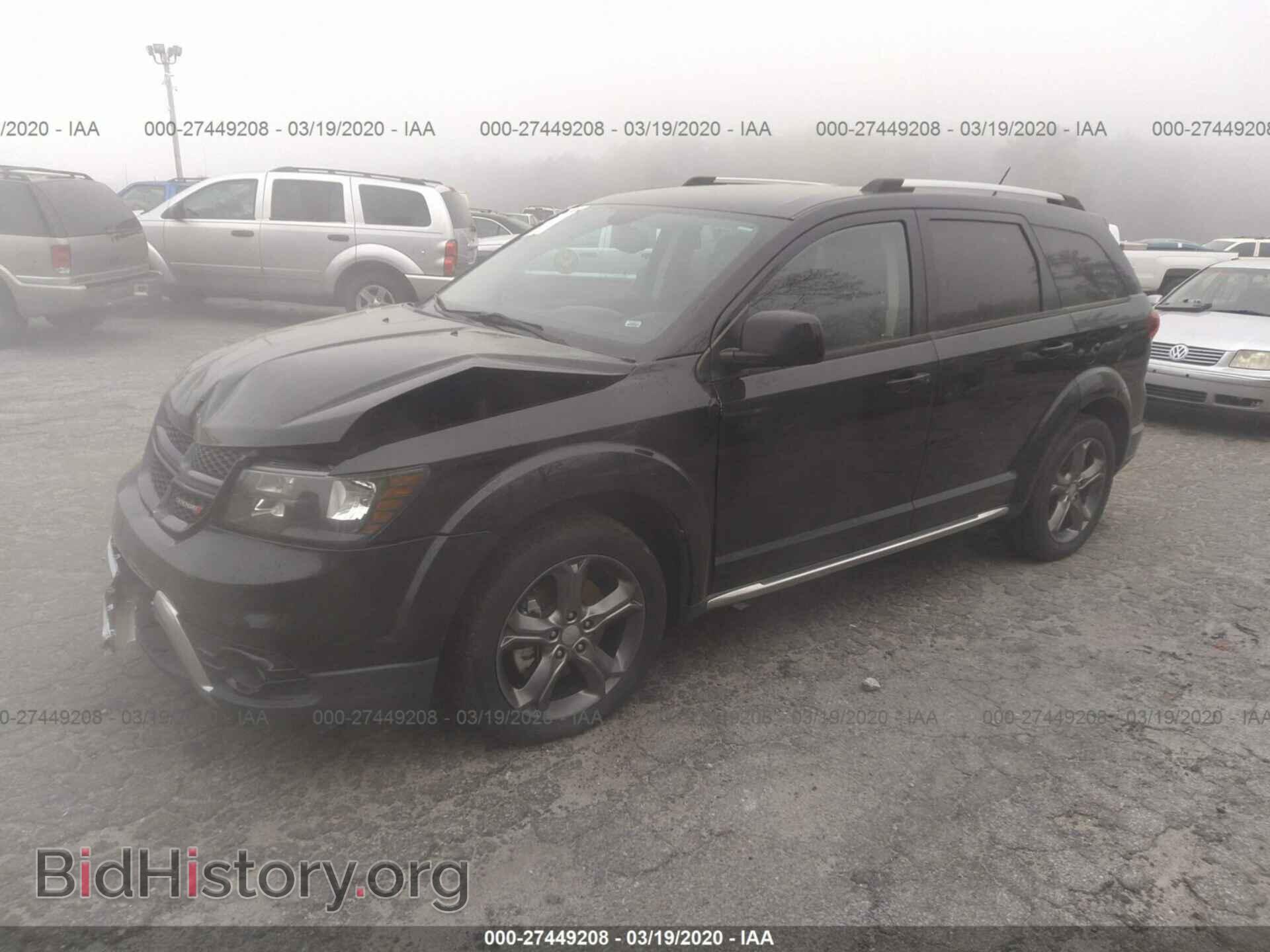 2015 DODGE JOURNEY - VIN: 3C4PDCGB3FT614449 - Фото 2
