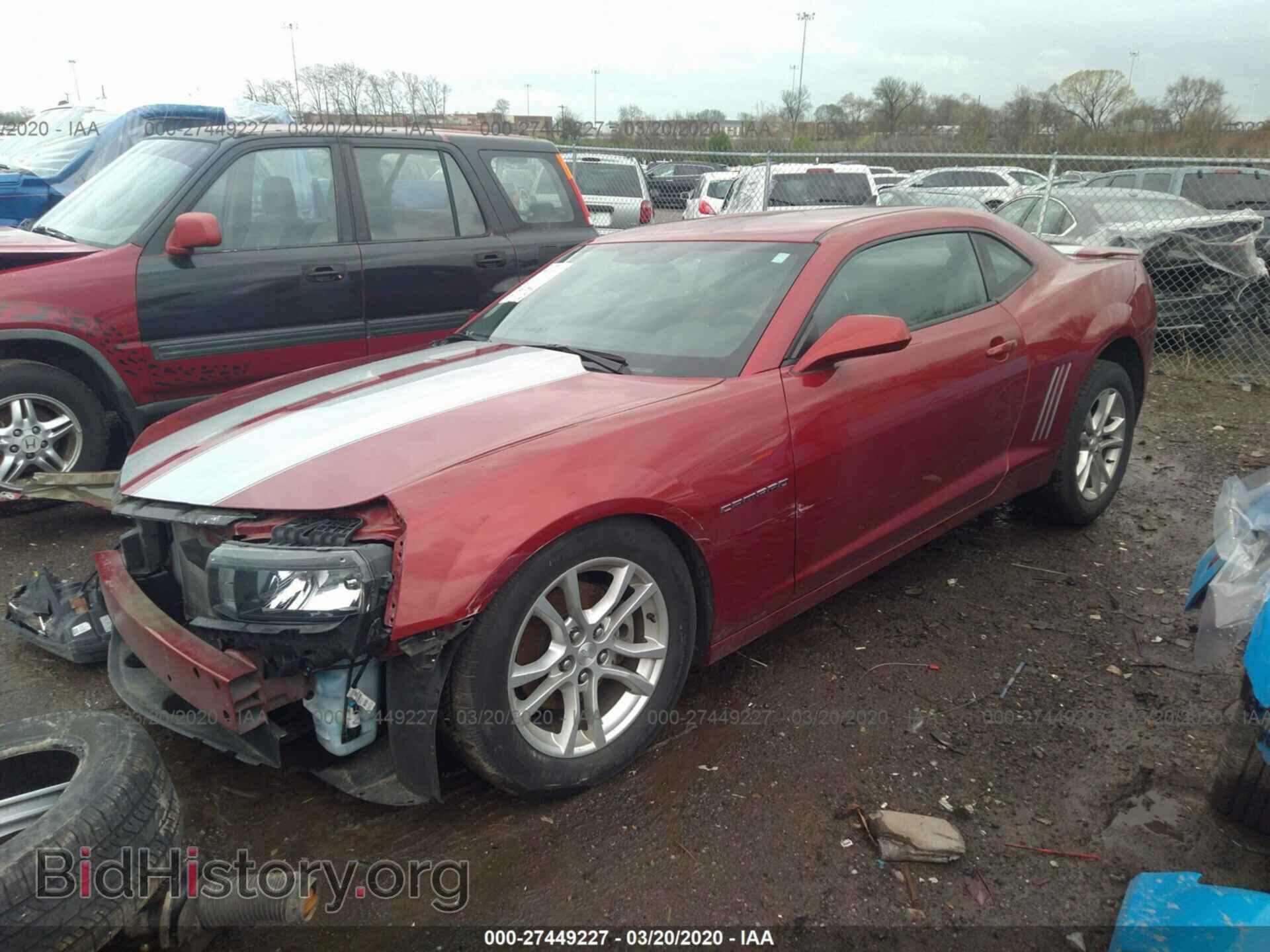 2015 CHEVROLET CAMARO - VIN: 2G1FB1E35F9139982 - Фото 2