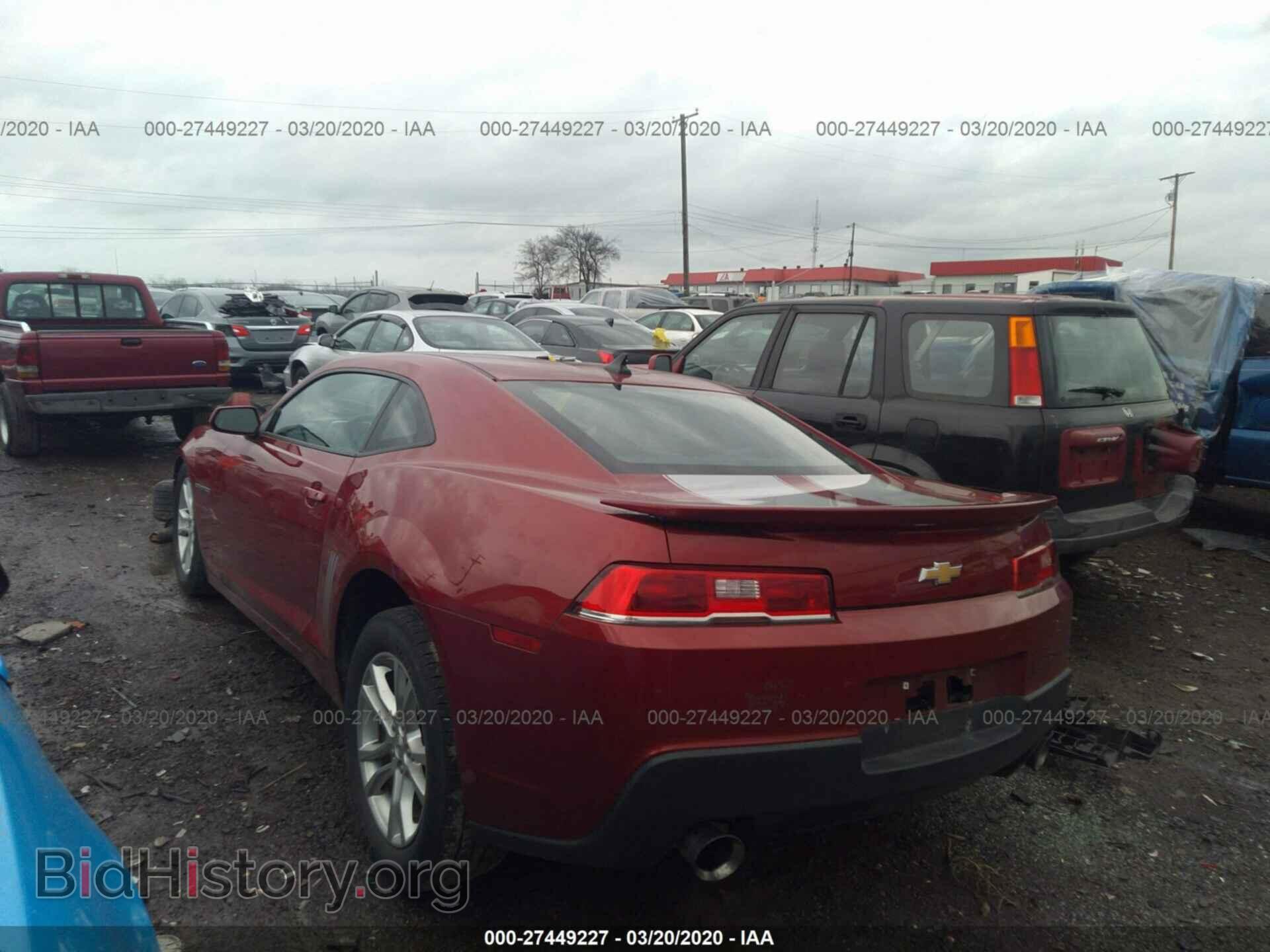 2015 CHEVROLET CAMARO - VIN: 2G1FB1E35F9139982 - Фото 3