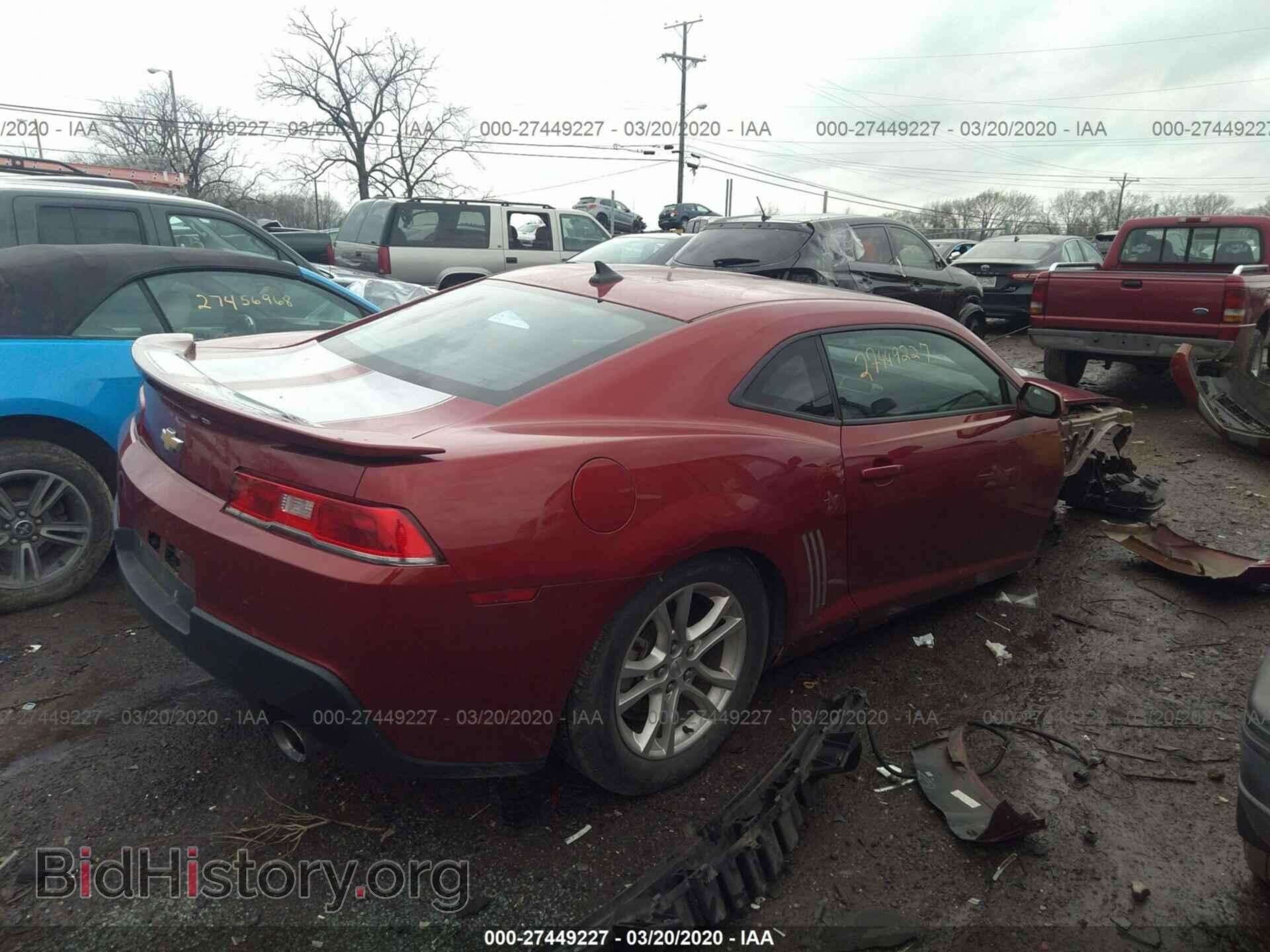 2015 CHEVROLET CAMARO - VIN: 2G1FB1E35F9139982 - Фото 4