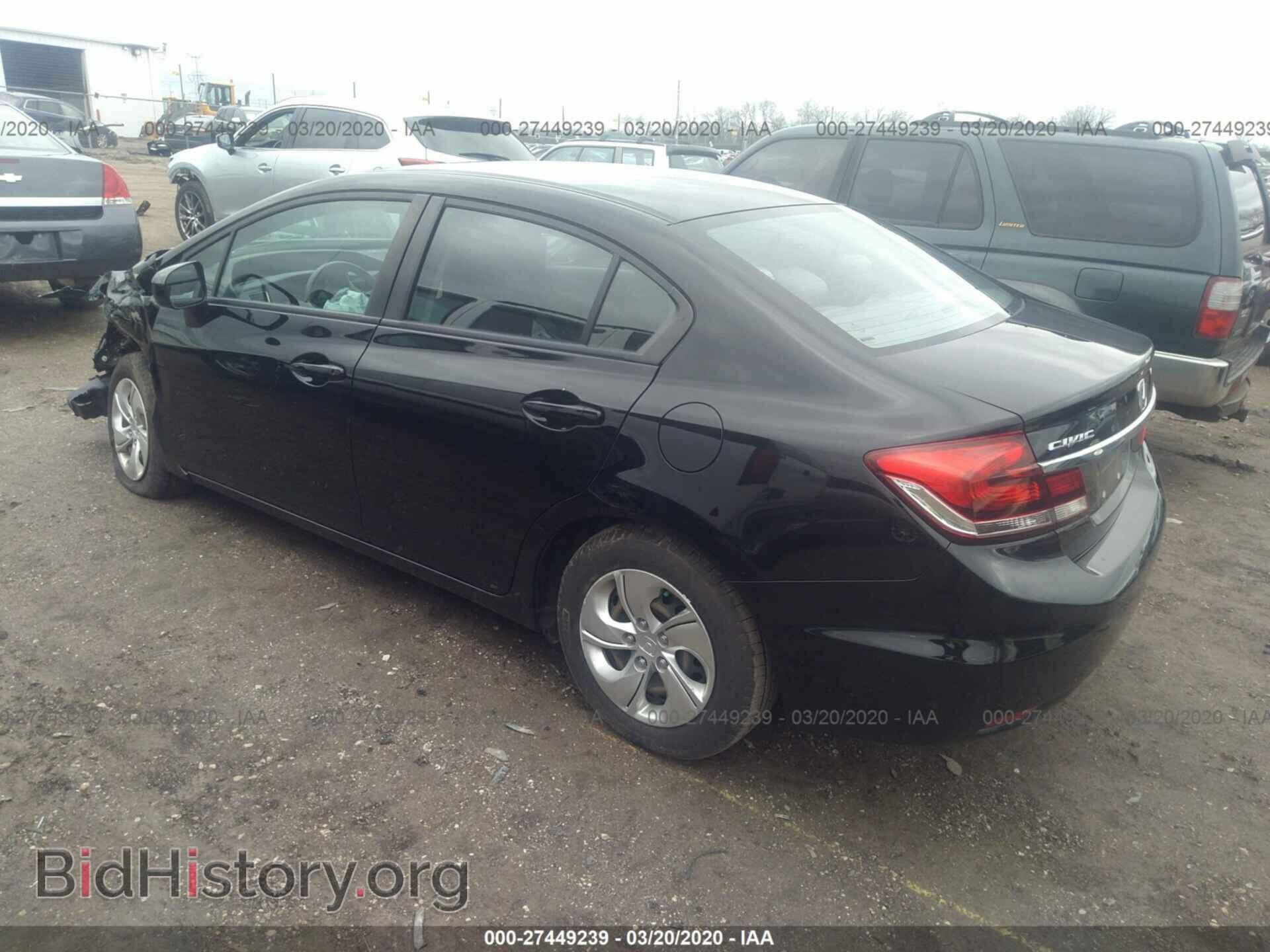 2014 HONDA CIVIC - VIN: 19XFB2F50EE040824 - Фото 3