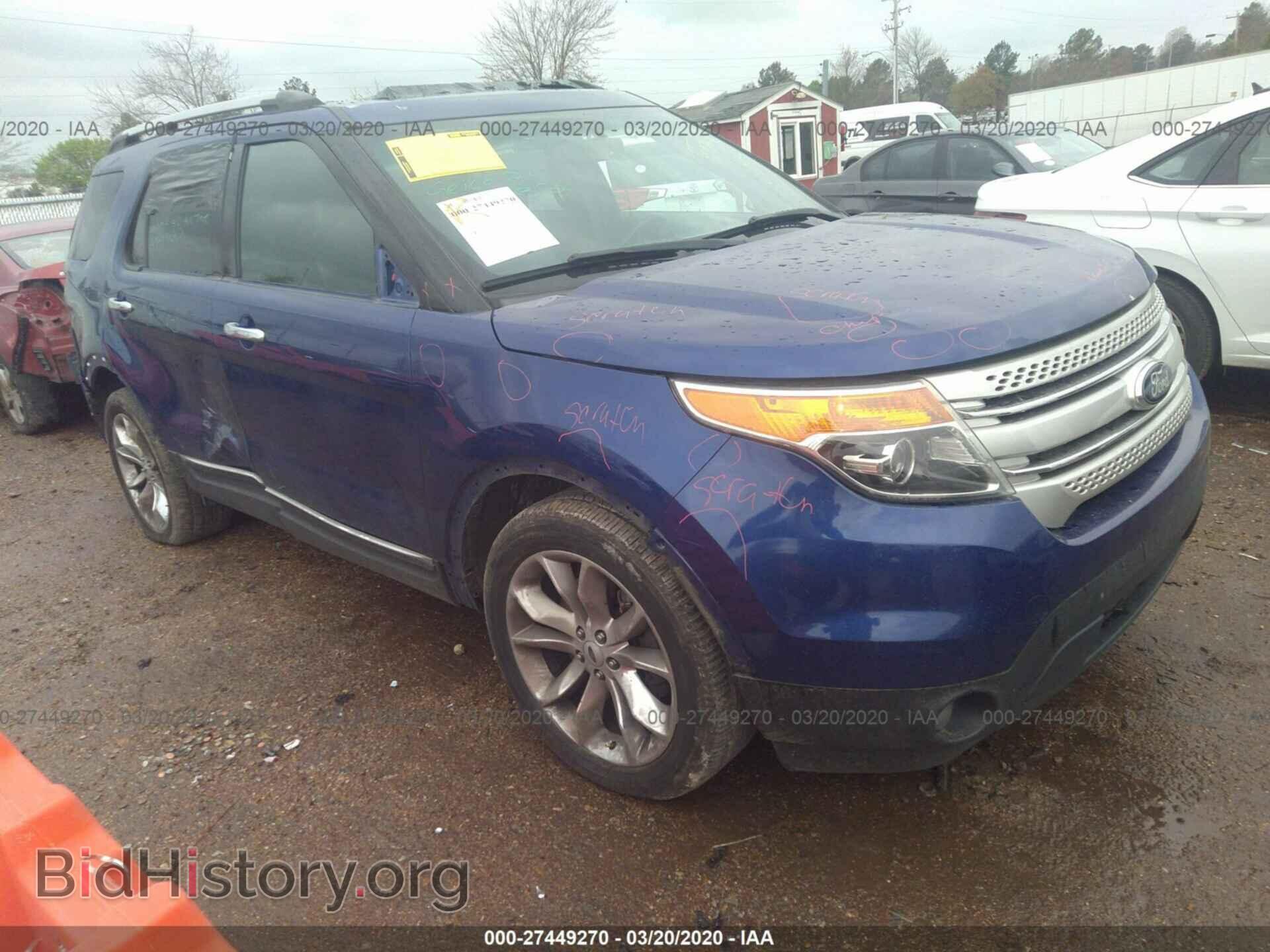 Photo 1FM5K7D88DGB92771 - FORD EXPLORER 2013