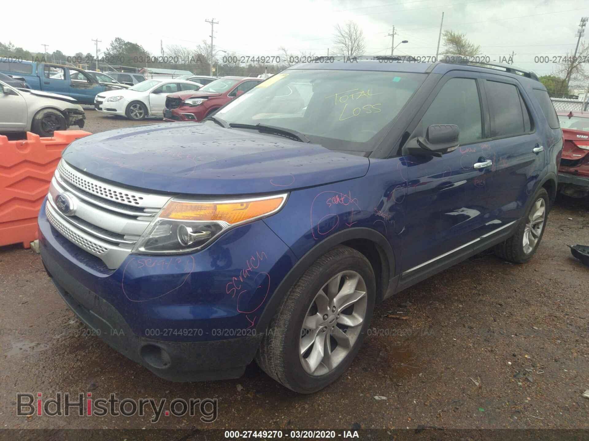 2013 FORD EXPLORER - VIN: 1FM5K7D88DGB92771 - Фото 2