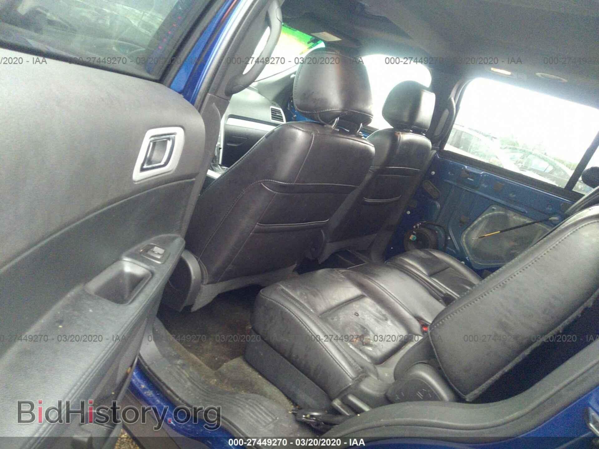 2013 FORD EXPLORER - VIN: 1FM5K7D88DGB92771 - Фото 8