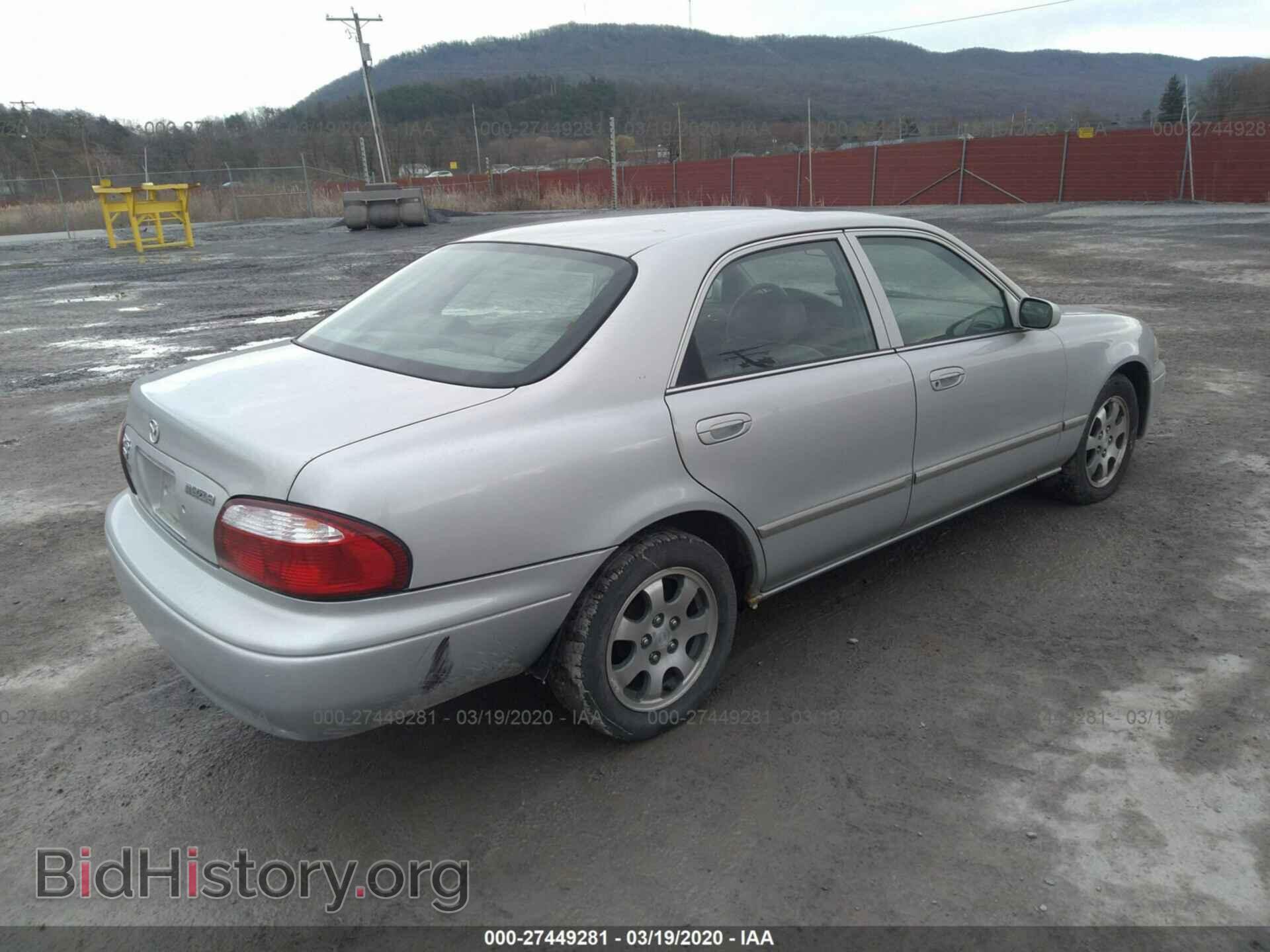 2001 MAZDA 626 - VIN: 1YVGF22C315203222 - Фото 4