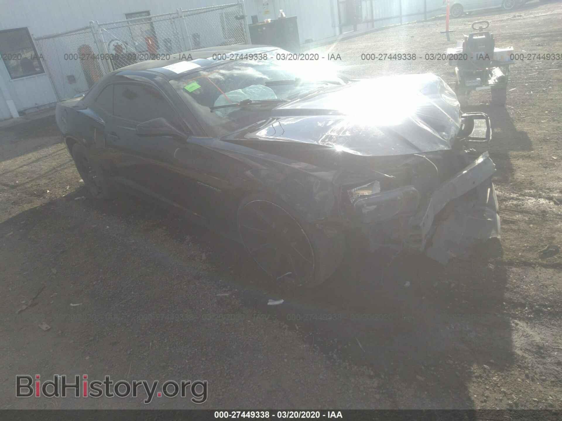 Фотография 2G1FE1E30C9190454 - CHEVROLET CAMARO 2012