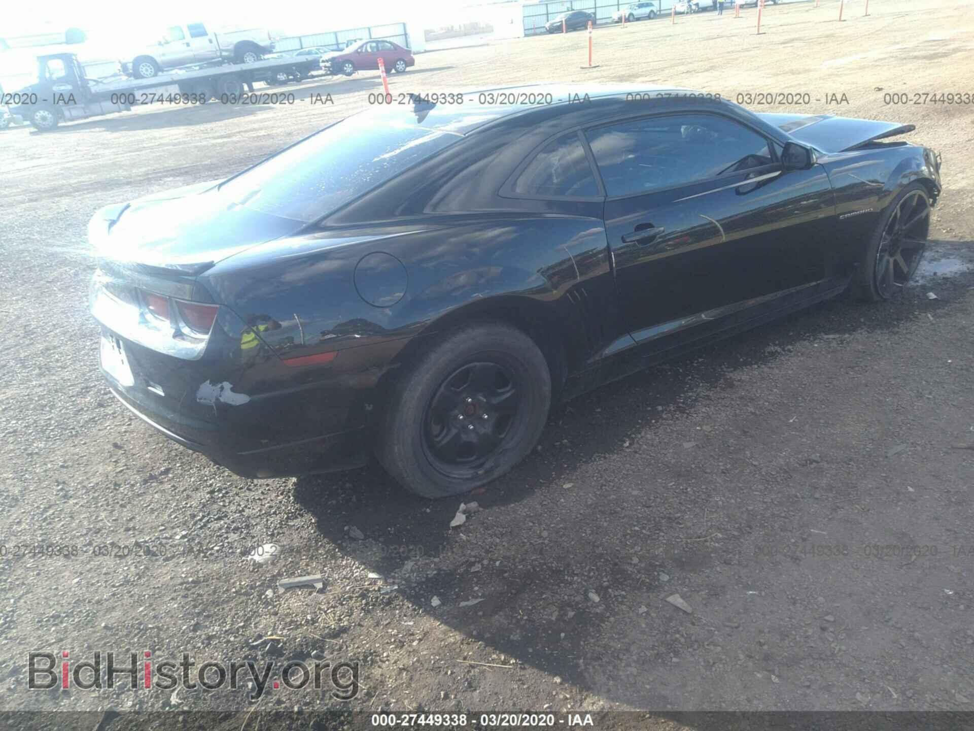 2012 CHEVROLET CAMARO - VIN: 2G1FE1E30C9190454 - Фото 4