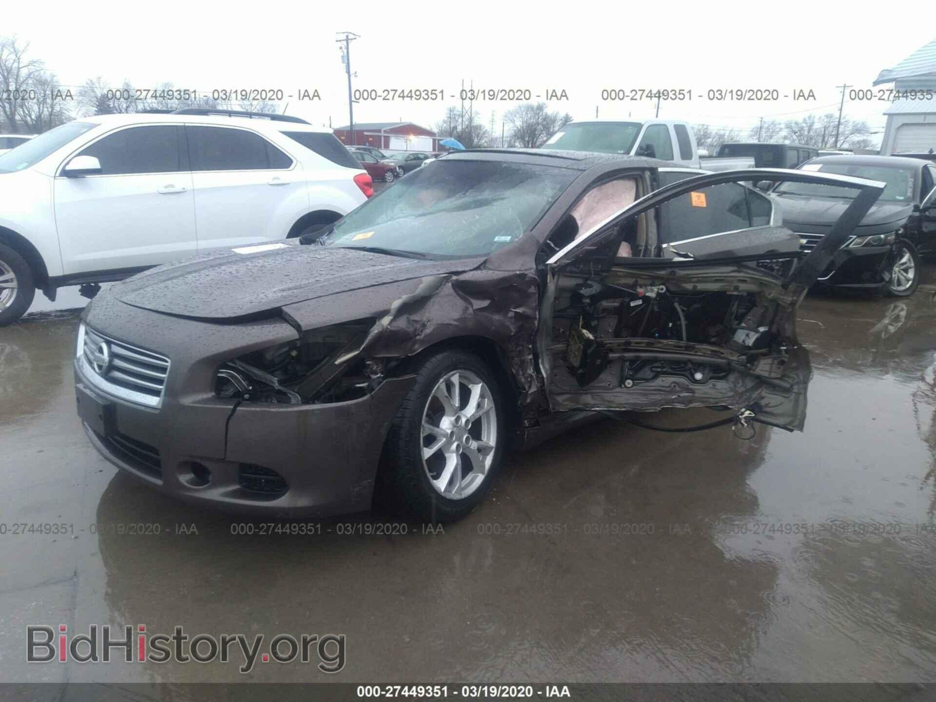 2012 NISSAN MAXIMA - VIN: 1N4AA5AP4CC867615 - Фото 2