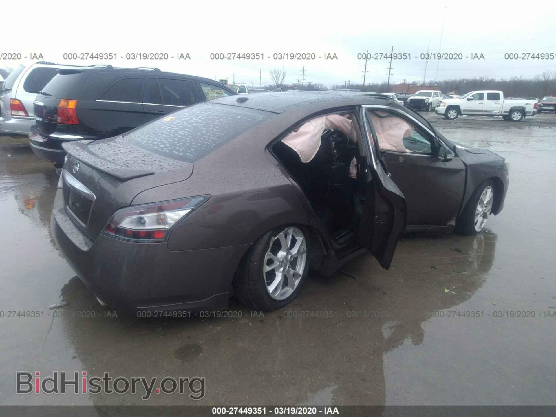 2012 NISSAN MAXIMA - VIN: 1N4AA5AP4CC867615 - Фото 4
